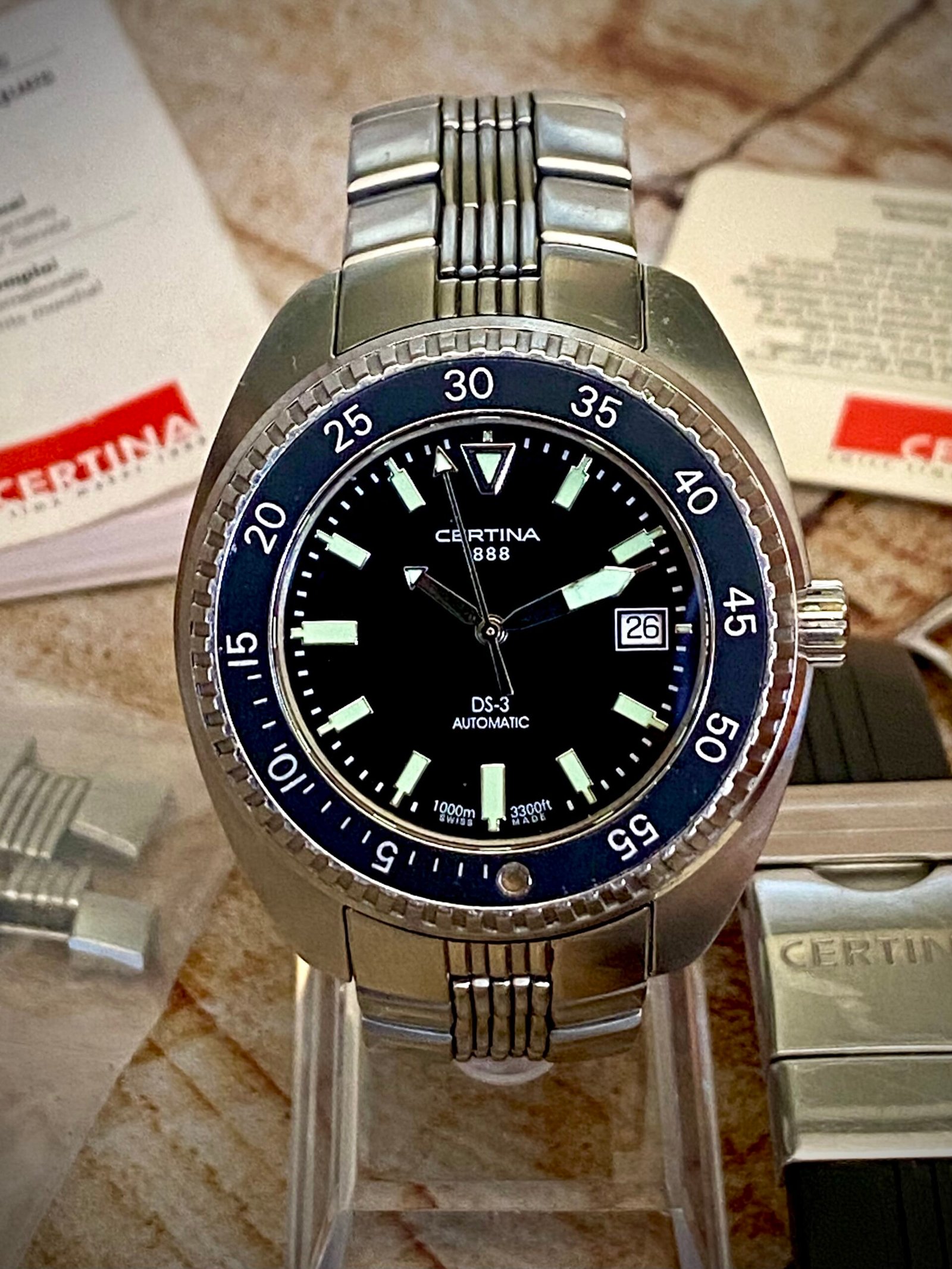 CERTINA 1888 DS-3 EDICIÓN LIMITADA Y NUMERADA - TEMPPUS: