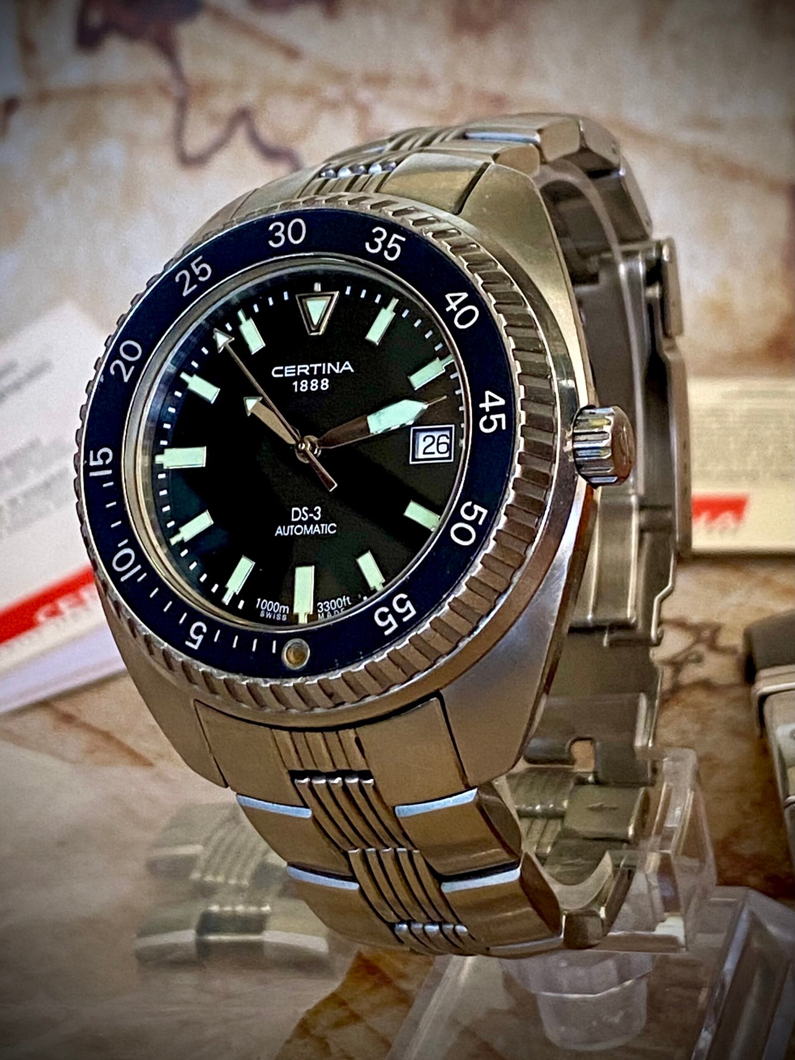 CERTINA 1888 DS-3 EDICIÓN LIMITADA Y NUMERADA - TEMPPUS: