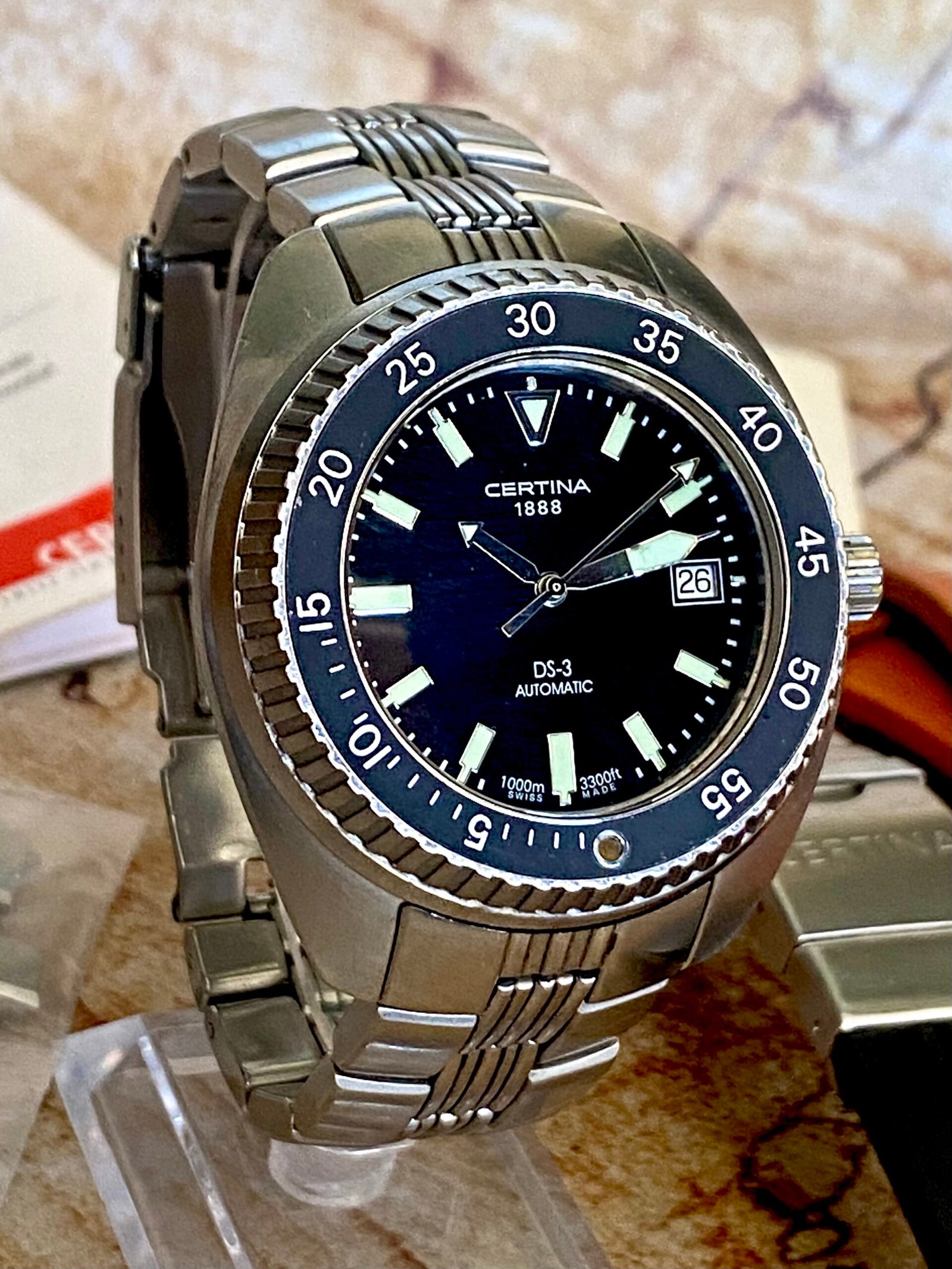 CERTINA 1888 DS-3 EDICIÓN LIMITADA Y NUMERADA - TEMPPUS:
