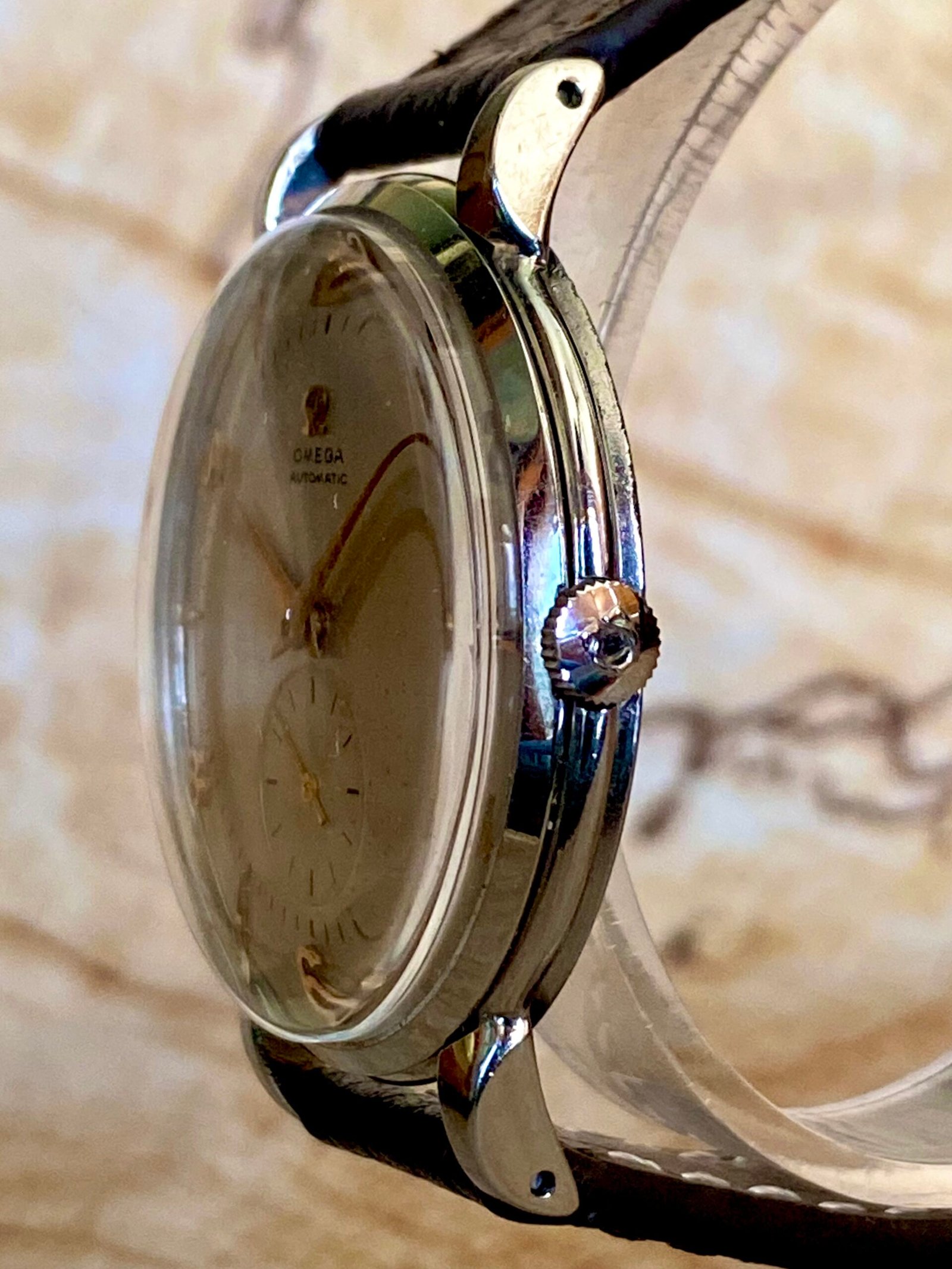 OMEGA CAJA "JUMBO" AUTOMÁTICO "BÚMPER", AÑO 1954 - TEMPPUS:
