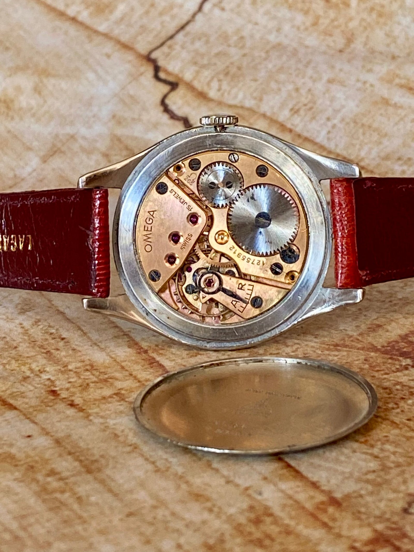 OMEGA PRE-GENEVE CAJA "JUMBO" AÑO 1950 - TEMPPUS: