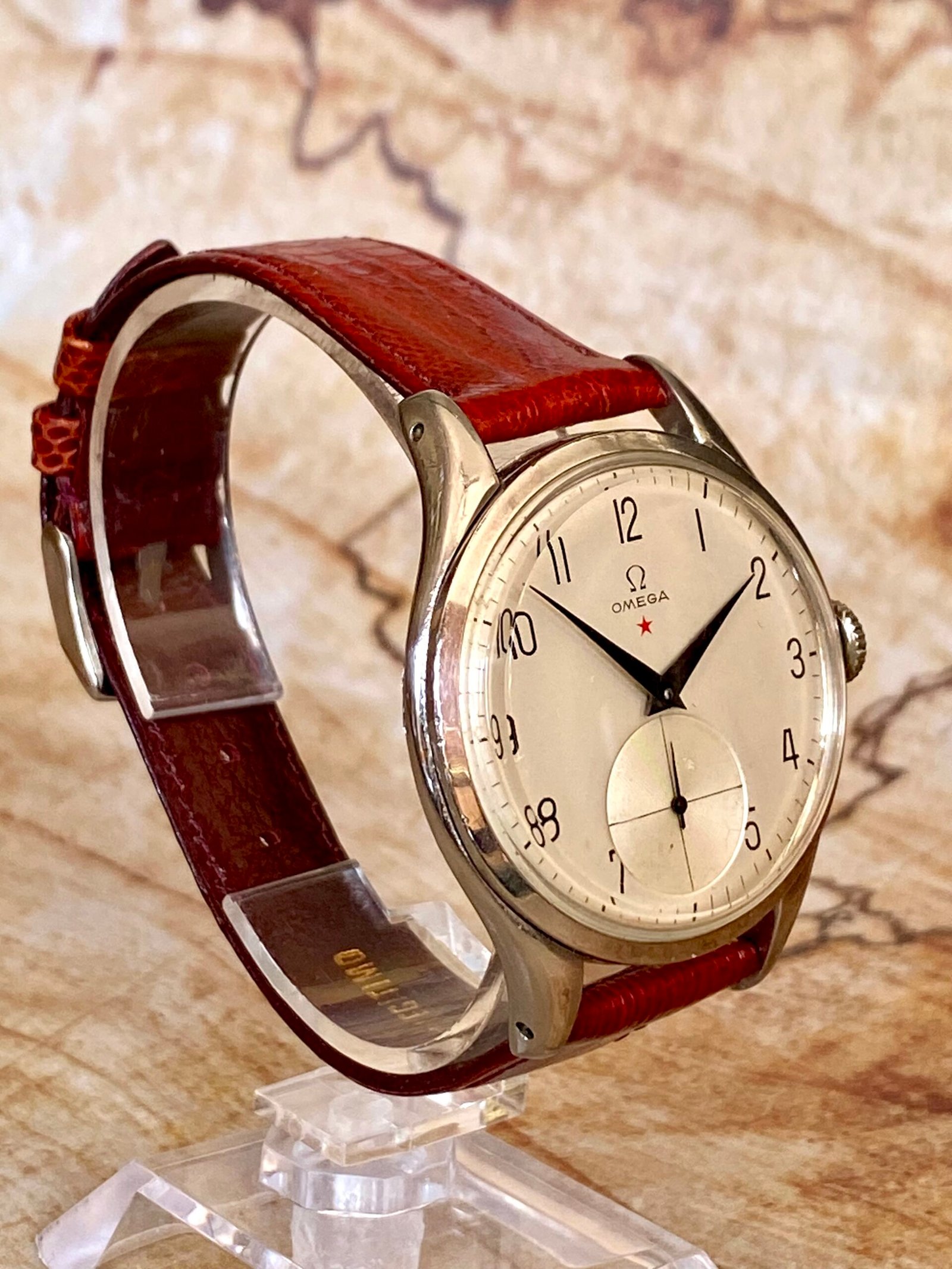 OMEGA PRE-GENEVE CAJA "JUMBO" AÑO 1950 - TEMPPUS: