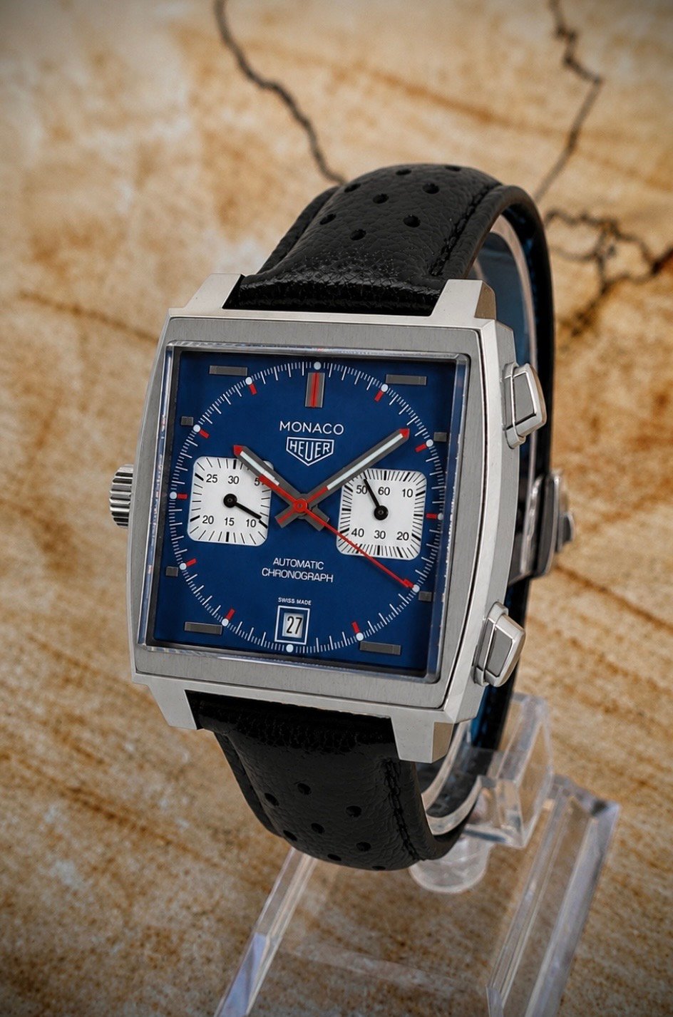 TAG HEUER "MÓNACO" CRONÓGRAFO AUTOMÁTICO, CAL.11 - Imagen 2