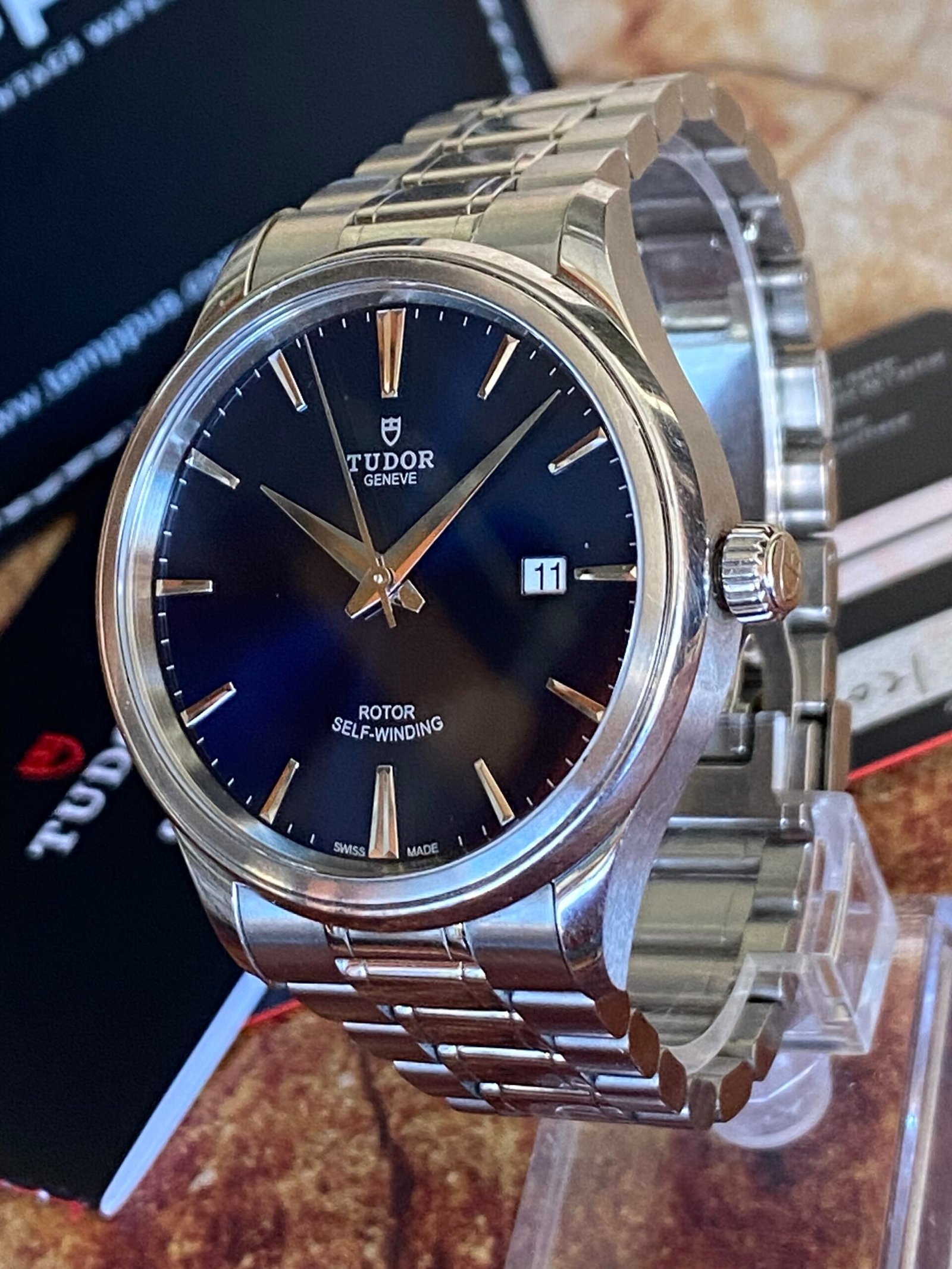 TUDOR GENEVE 12700 AUTOMÁTICO, TARJETA DE GARANTÍA - TEMPPUS: