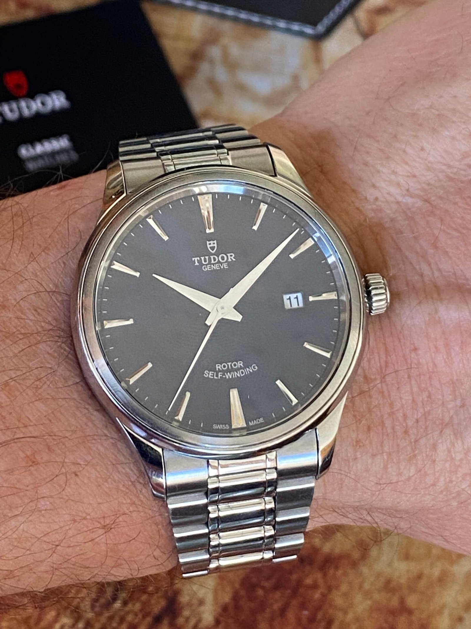 TUDOR GENEVE 12700 AUTOMÁTICO, TARJETA DE GARANTÍA - TEMPPUS: