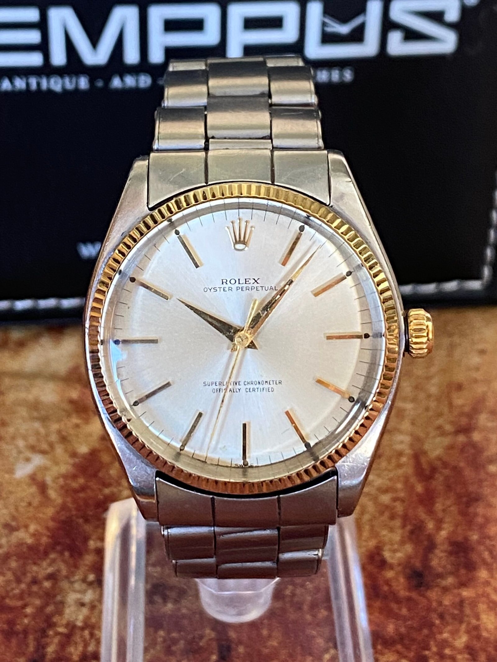 ROLEX OYSTER PERPETUAL 1005 ACERO Y ORO 18K