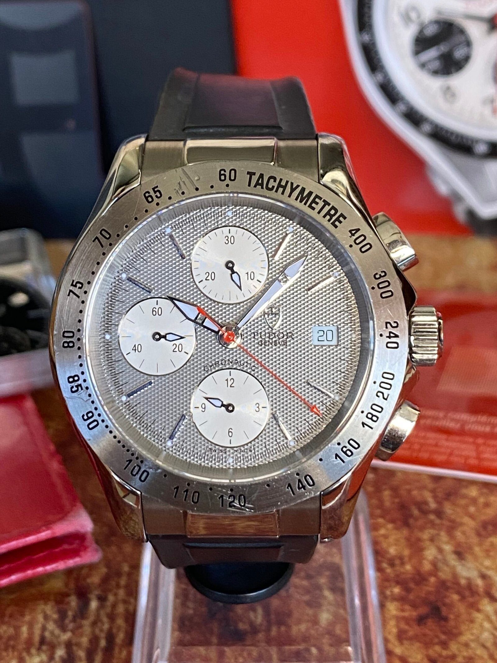 TUDOR GENEVE CHRONOGRAPH 79390P FULL SET + 2ª ESFERA