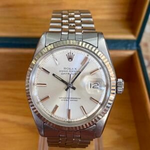 ROLEX DATEJUST AUT. 1601 ACERO Y ORO BLANCO 18K