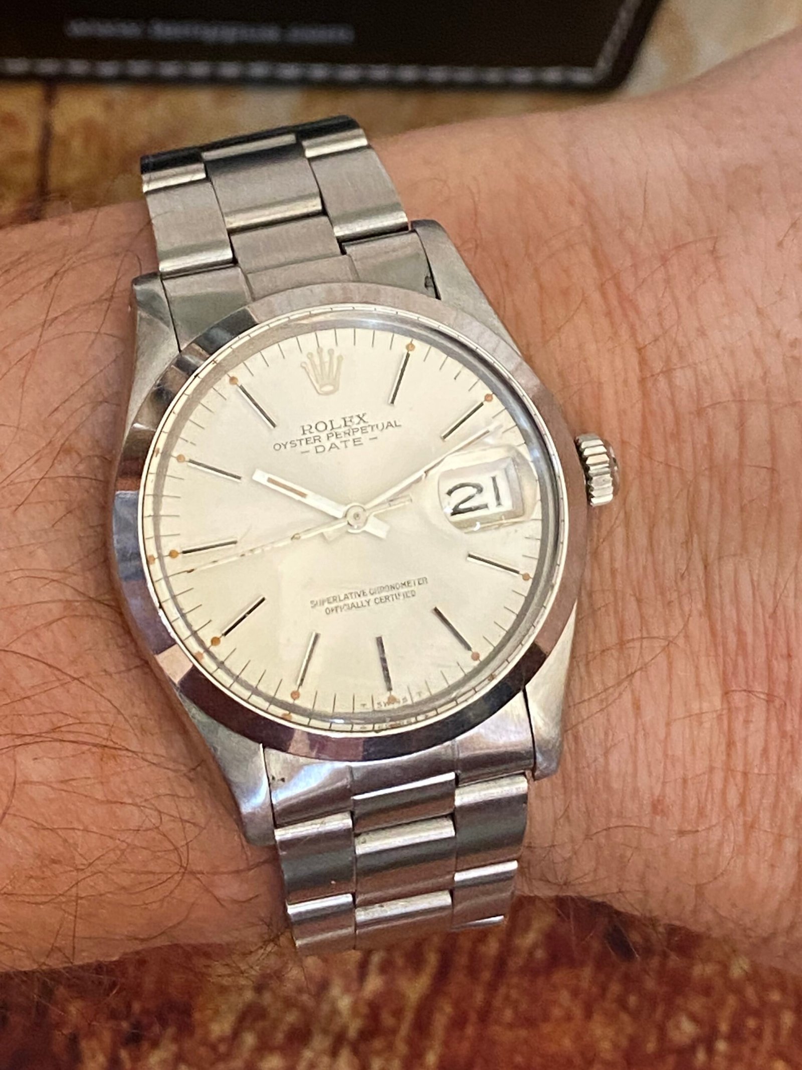 ROLEX 15000 OYSTER PERPETUAL AUTOM. ACERO - Imagen 4