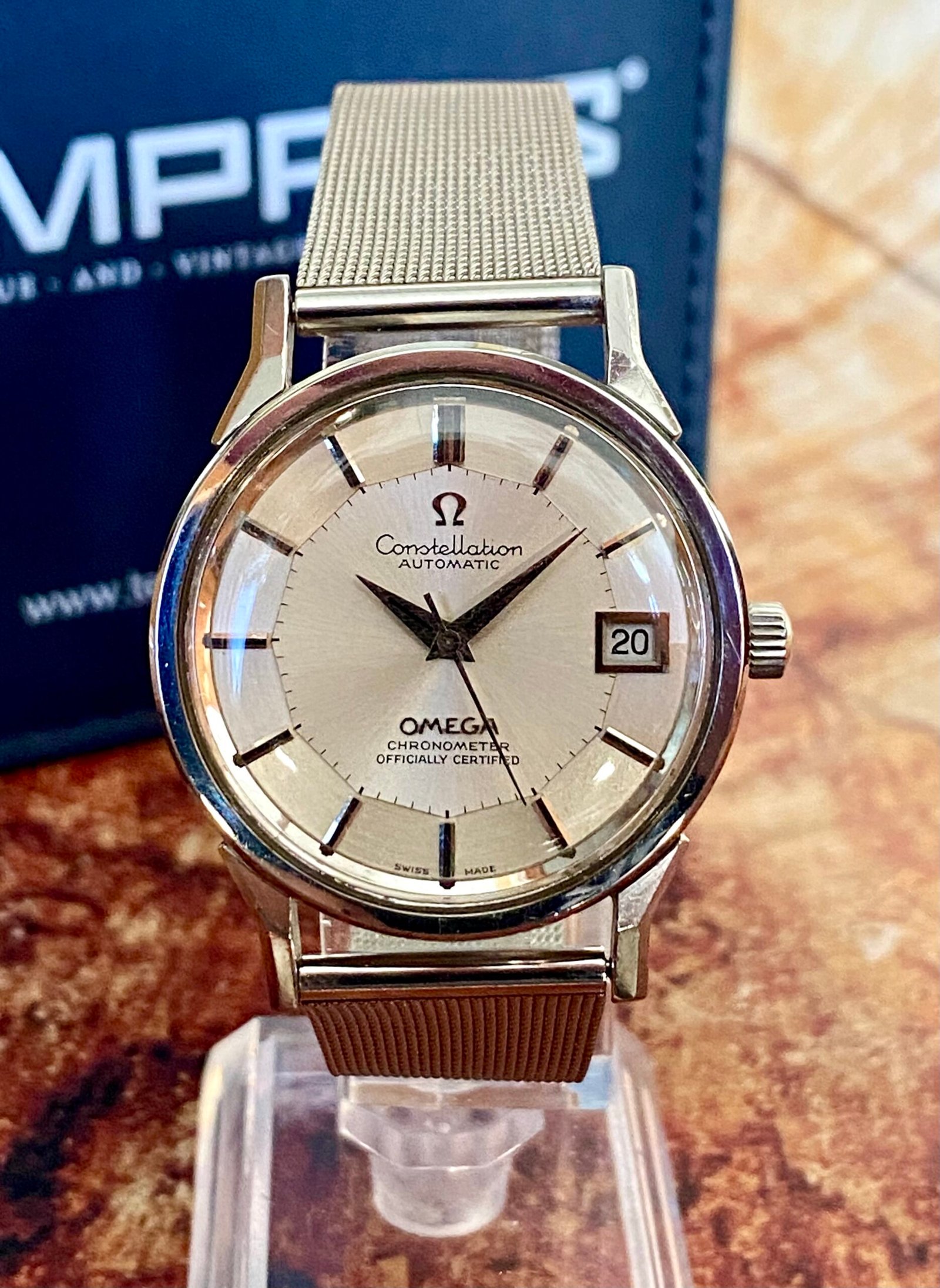 OMEGA CONSTELLATION "PIE PAN" AUTOMÁTICO, AÑO 1973