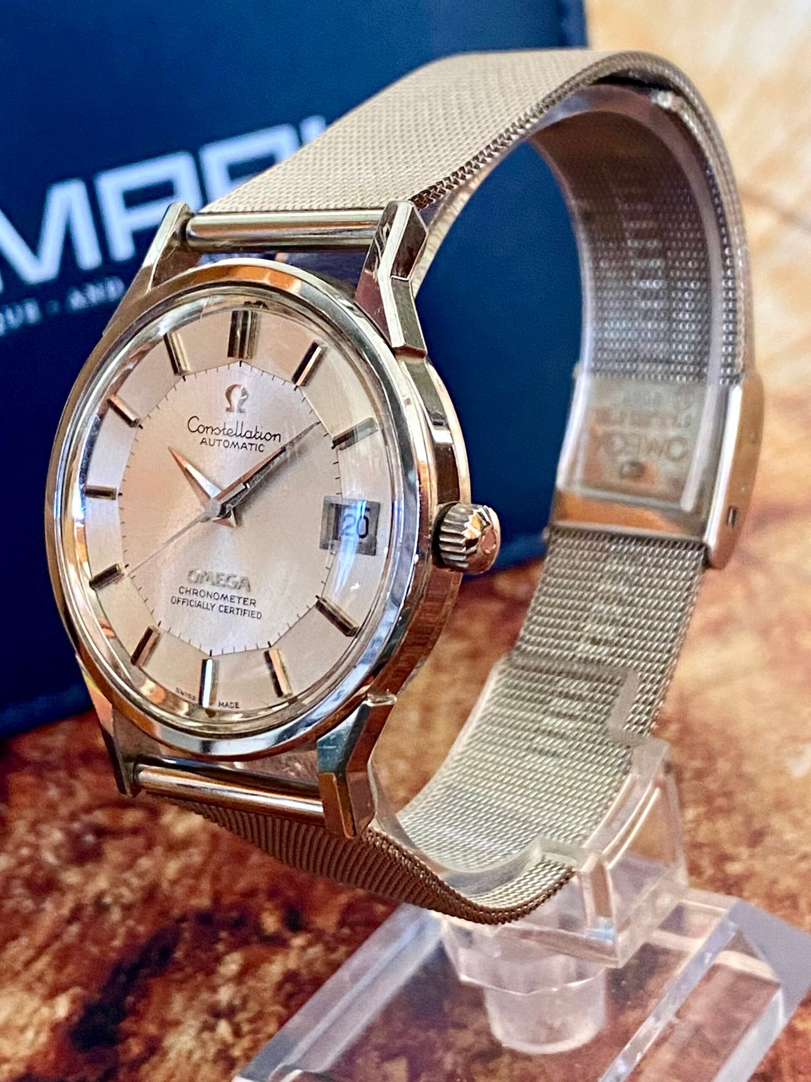 OMEGA CONSTELLATION "PIE PAN" AUTOMÁTICO, AÑO 1973 - Imagen 2