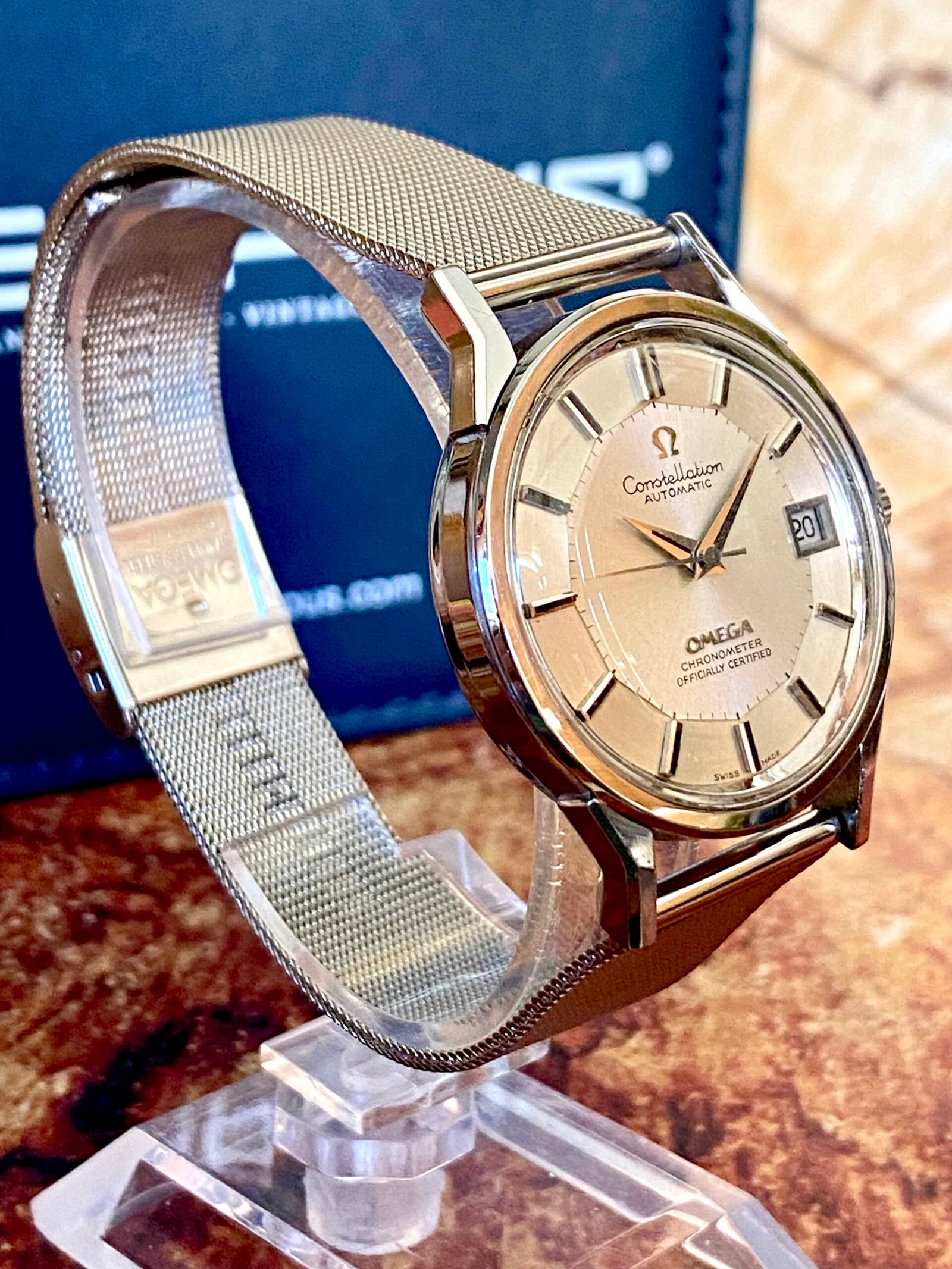 OMEGA CONSTELLATION "PIE PAN" AUTOMÁTICO, AÑO 1973 - Imagen 3