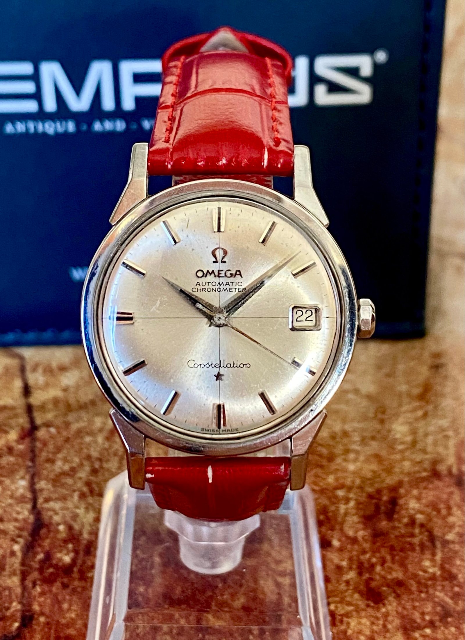 OMEGA CONSTELLATION AUTOMÁTICO, ACERO AÑO 1962