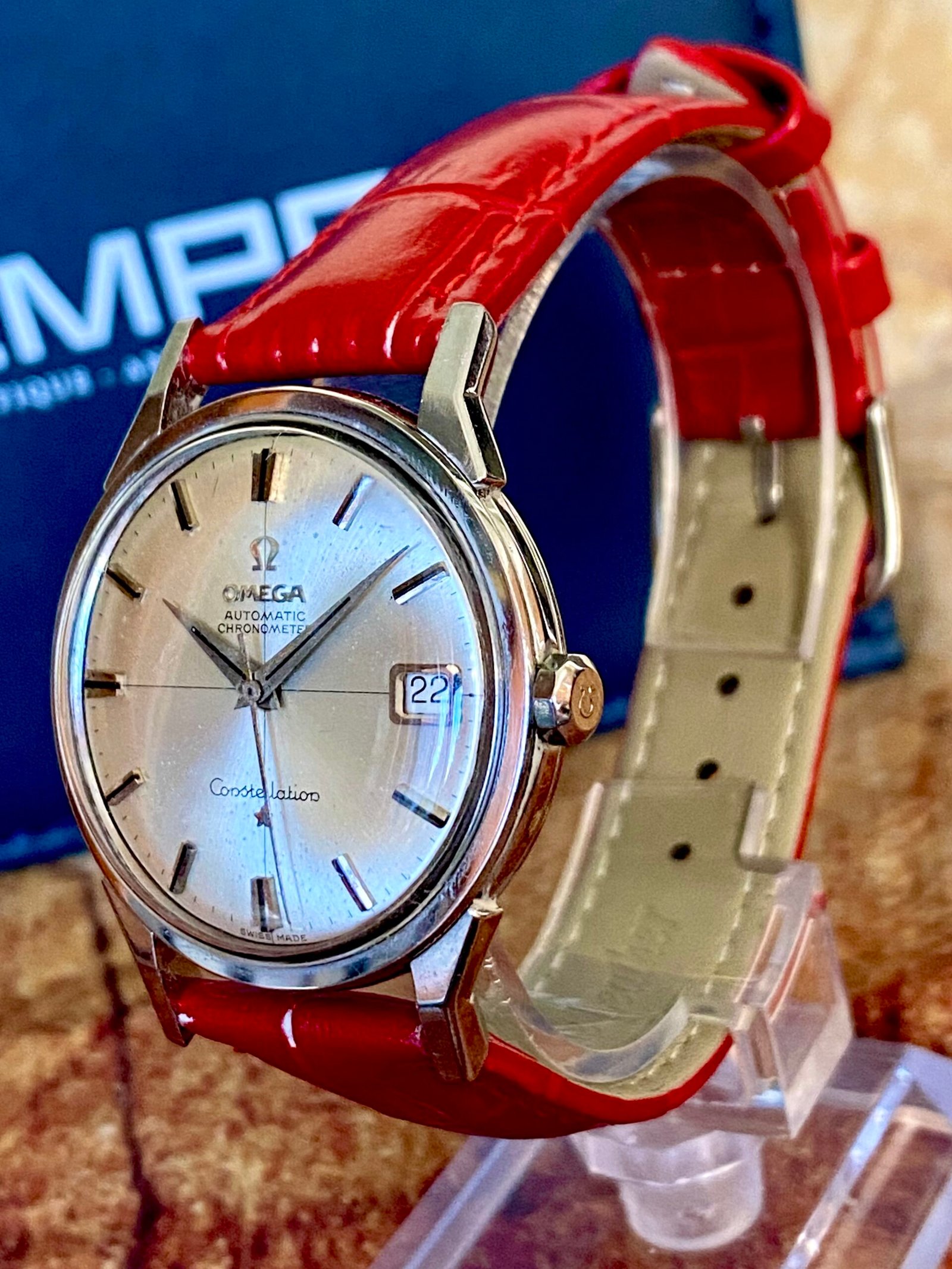 OMEGA CONSTELLATION AUTOMÁTICO, ACERO AÑO 1962 - Imagen 2
