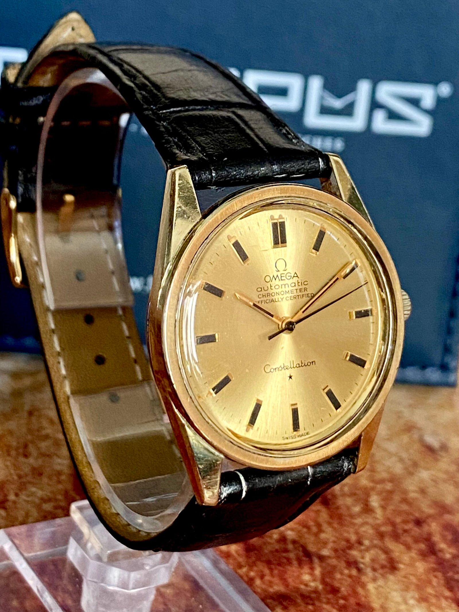 OMEGA CONSTELLATION AUTOMÁTICO, ACERO Y ORO 18K (TRASERA) - Imagen 3