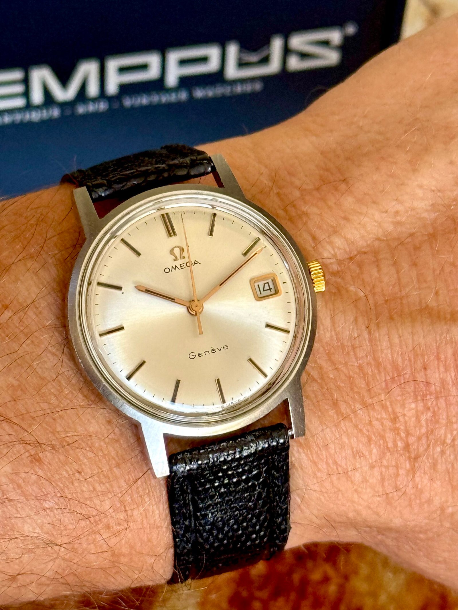 OMEGA GENEVE CUERDA MANUAL, AÑO 1969 - Imagen 10