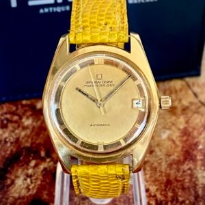 UNIVERSAL GENEVE POLEROUTER DATE ORO 18 QUILATES