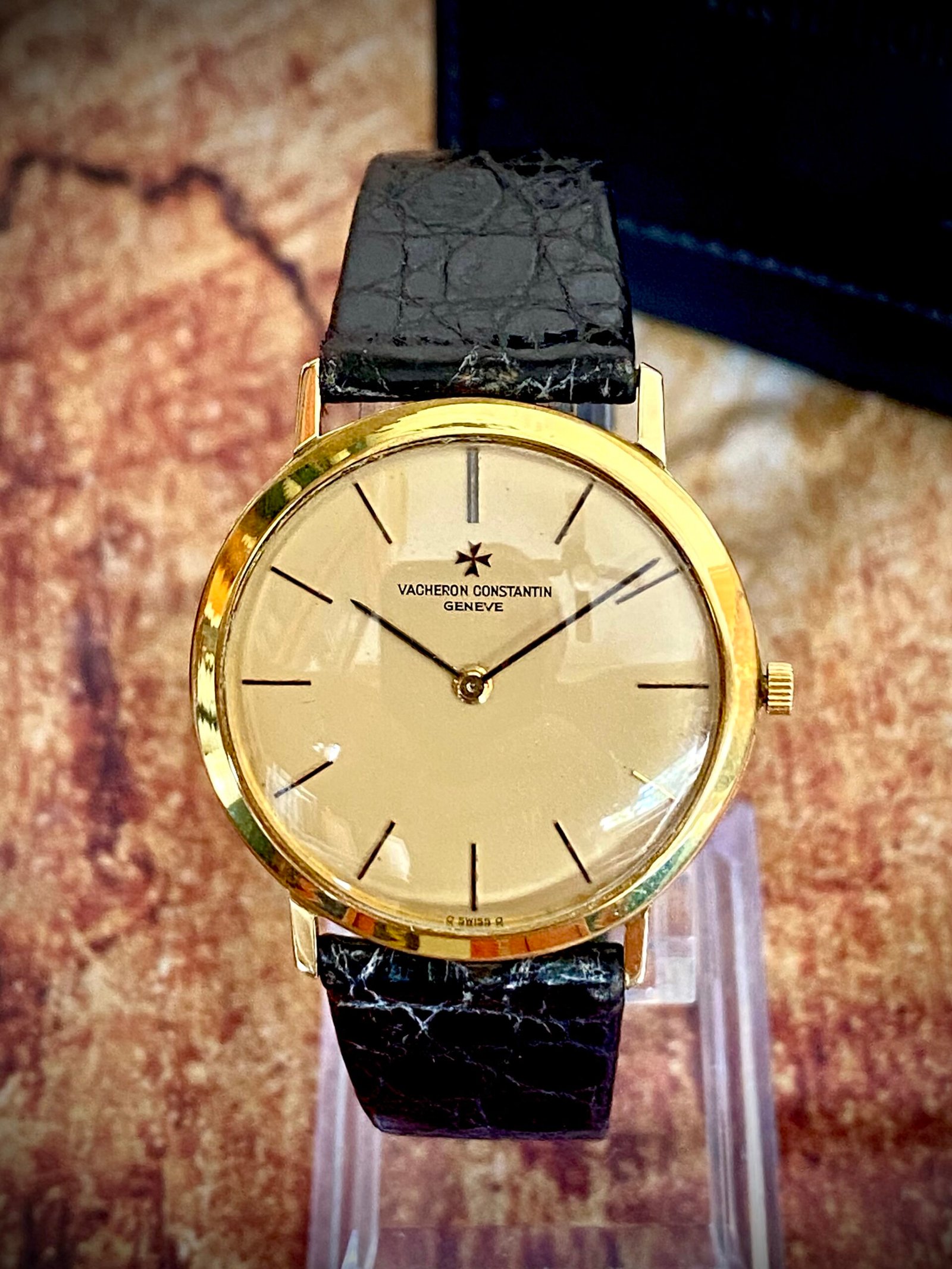 VACHERON CONSTANTIN AÑOS 60, CUERDA, ORO 18 QUILATES