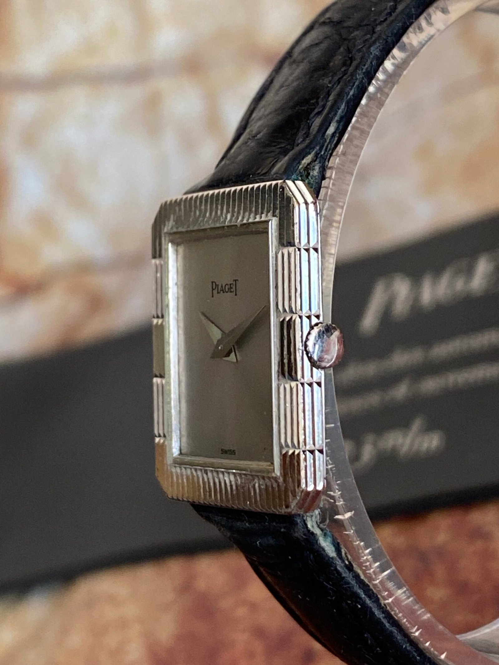 PIAGET LADY ORO BLANCO 18 QUILATES, AUT. AÑOS 50 - Imagen 5