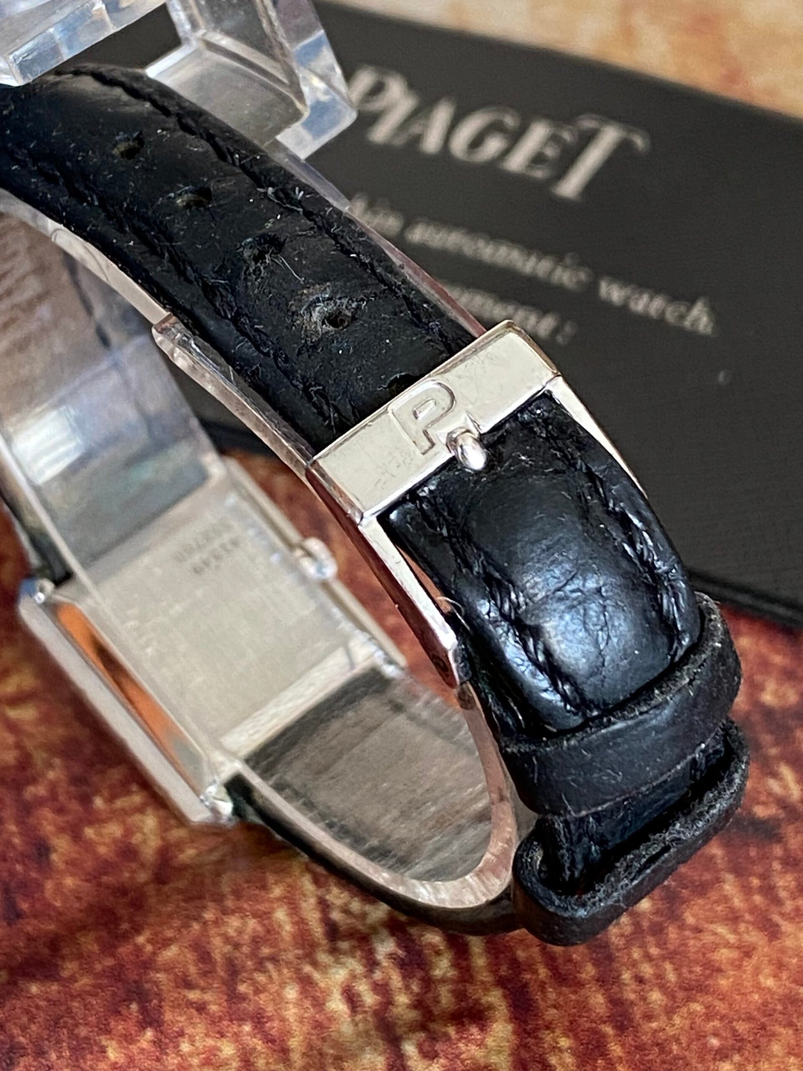 PIAGET LADY ORO BLANCO 18 QUILATES, AUT. AÑOS 50 - Imagen 6