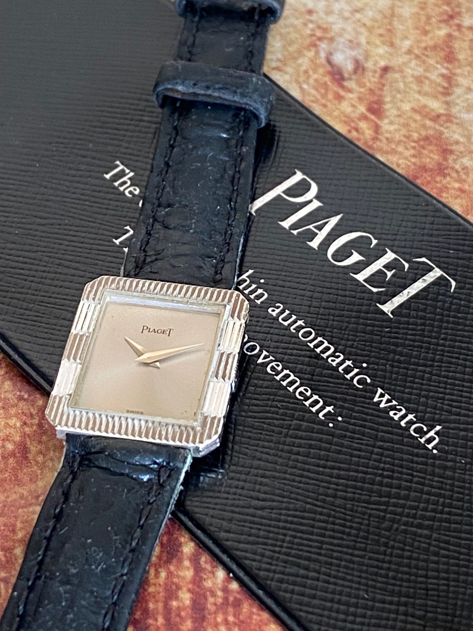 PIAGET LADY ORO BLANCO 18 QUILATES, AUT. AÑOS 50 - Imagen 7
