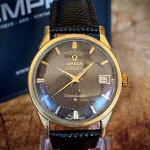 OMEGA CONSTELLATION "PIE PAN" AUT. ESFERA NEGRA