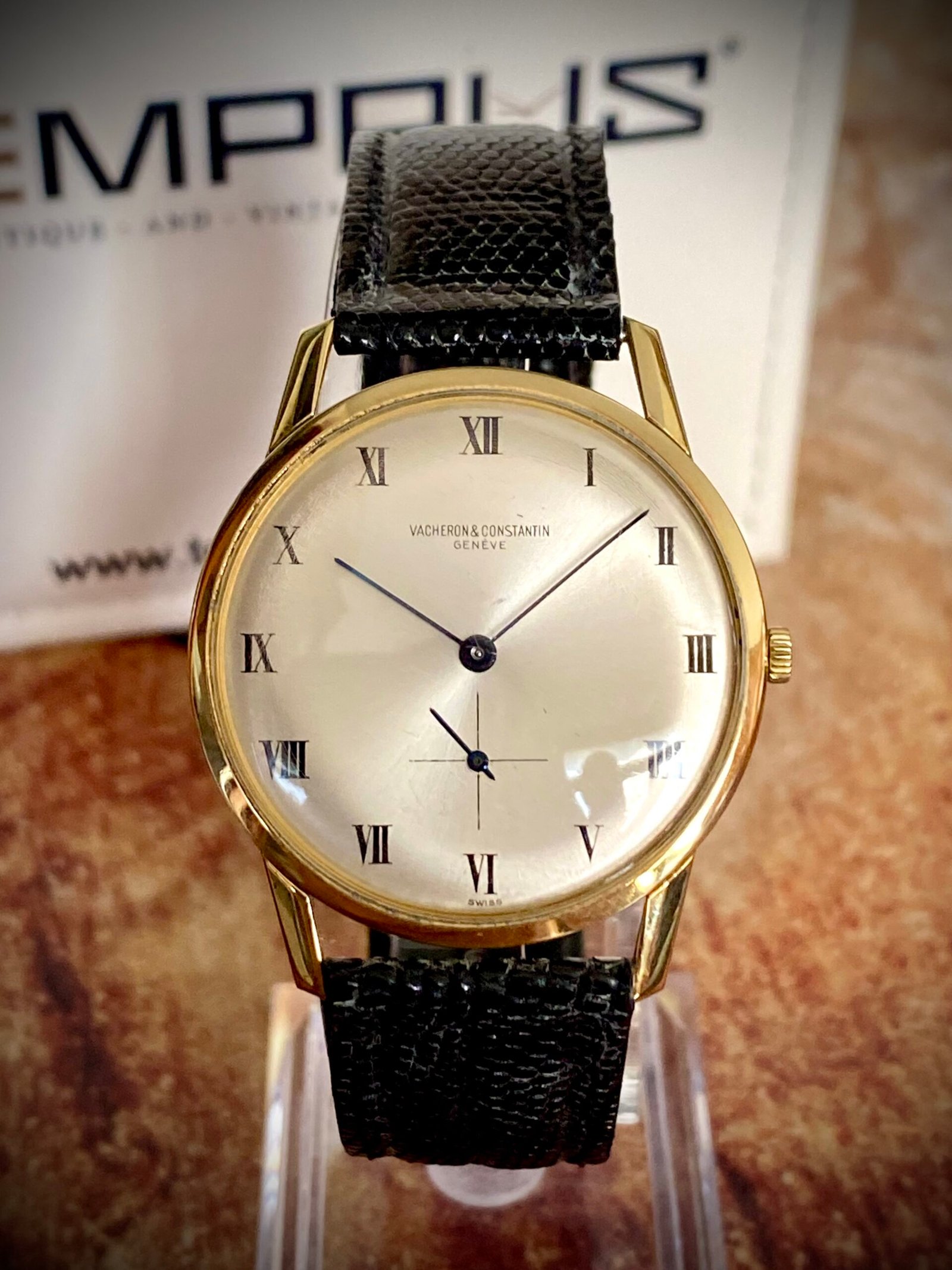 VACHERON CONSTANTIN GENEVE ORO 18K, CALIBRE 1001/1