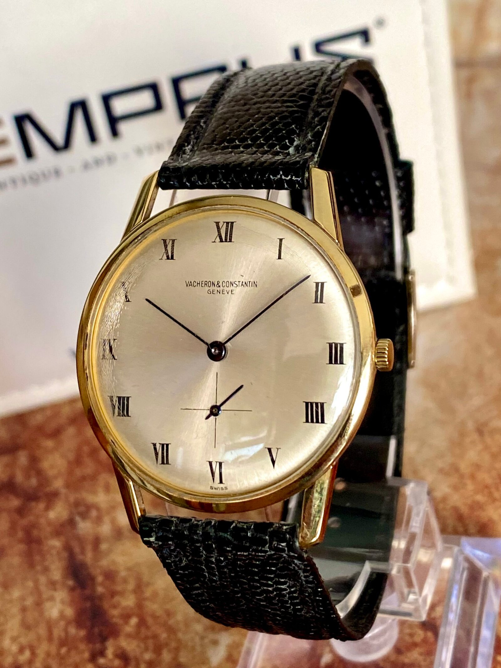 VACHERON CONSTANTIN GENEVE ORO 18K, CALIBRE 1001/1 - Imagen 2
