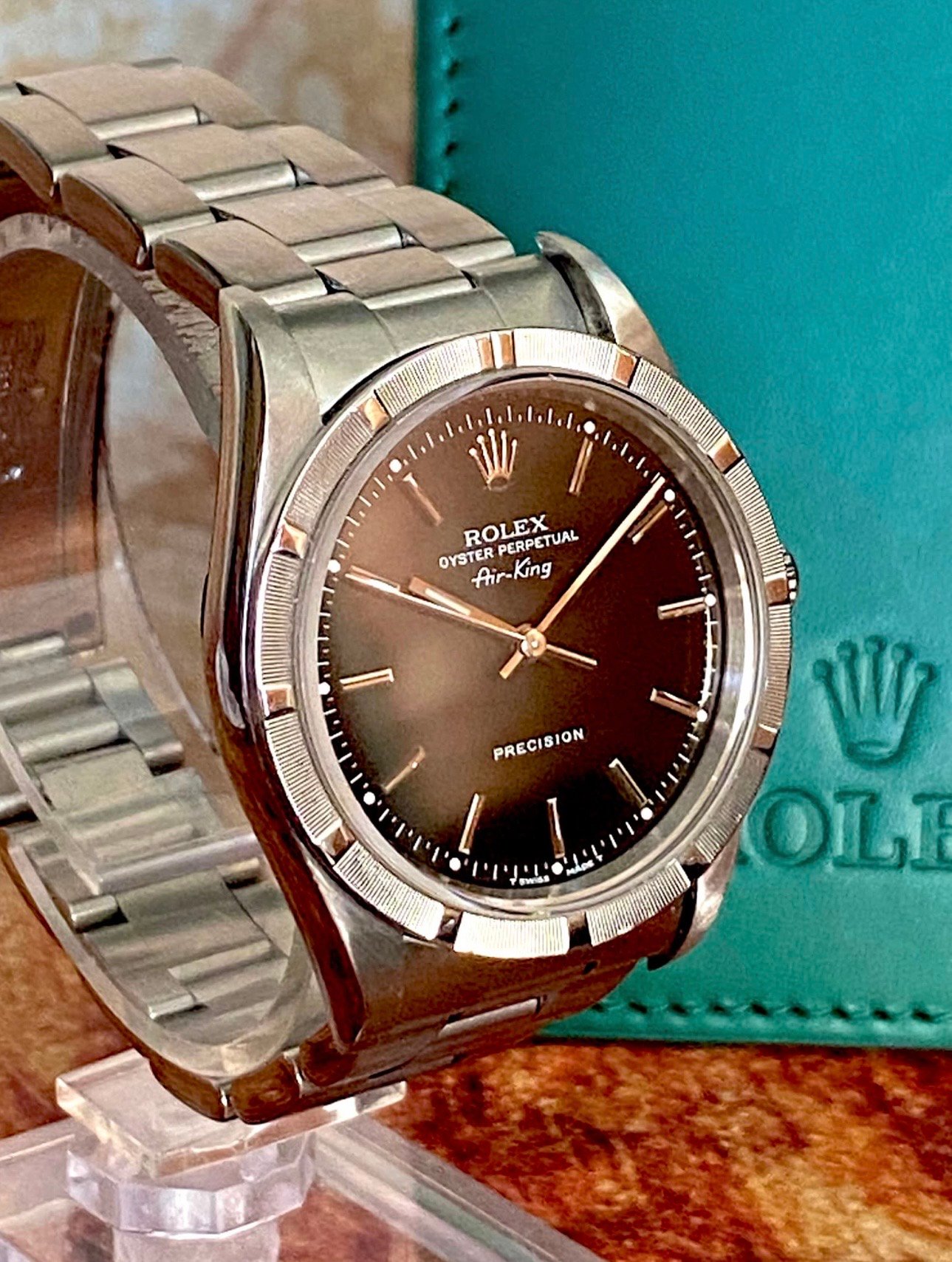 ROLEX AIR KING PRECISION 14014 OYSTER PERPETUAL - Imagen 2