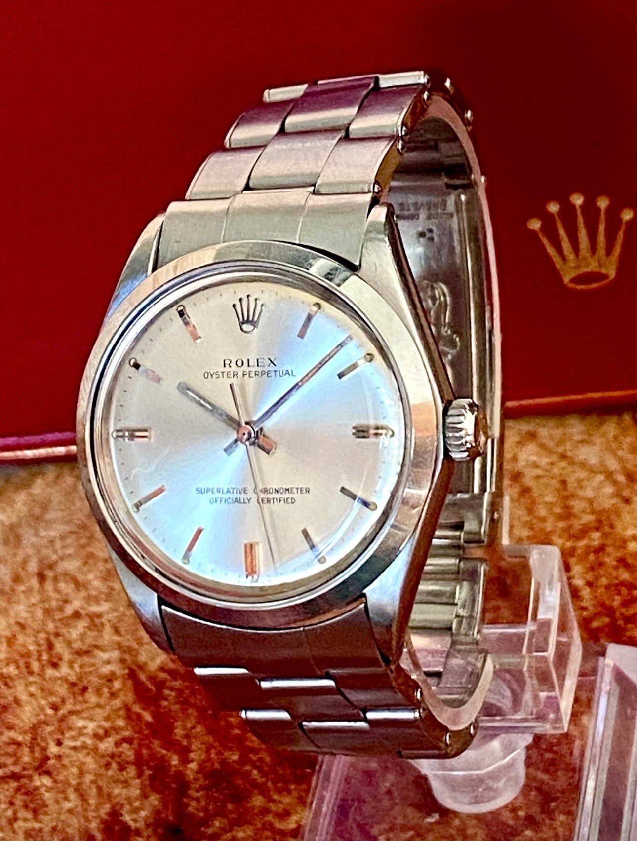 ROLEX 15000 OYSTER PERPETUAL, CON CAJA DE ORIGEN - Imagen 2