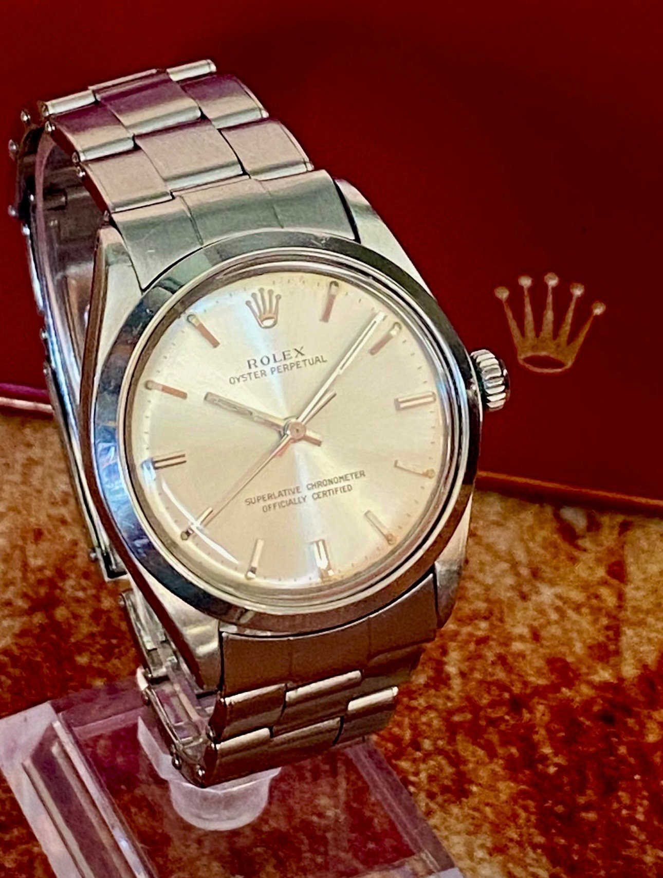 ROLEX 15000 OYSTER PERPETUAL, CON CAJA DE ORIGEN - Imagen 3