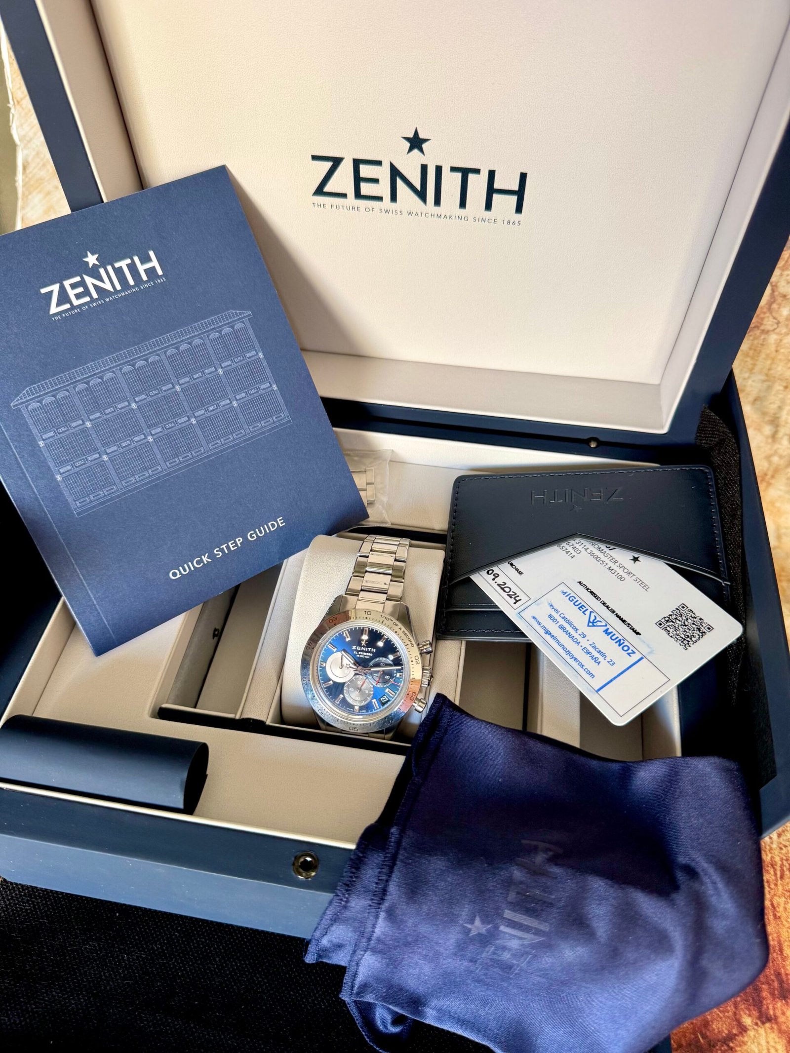 ZENITH CHRONOGRAPH EL PRIMERO, FULL SET - Imagen 2