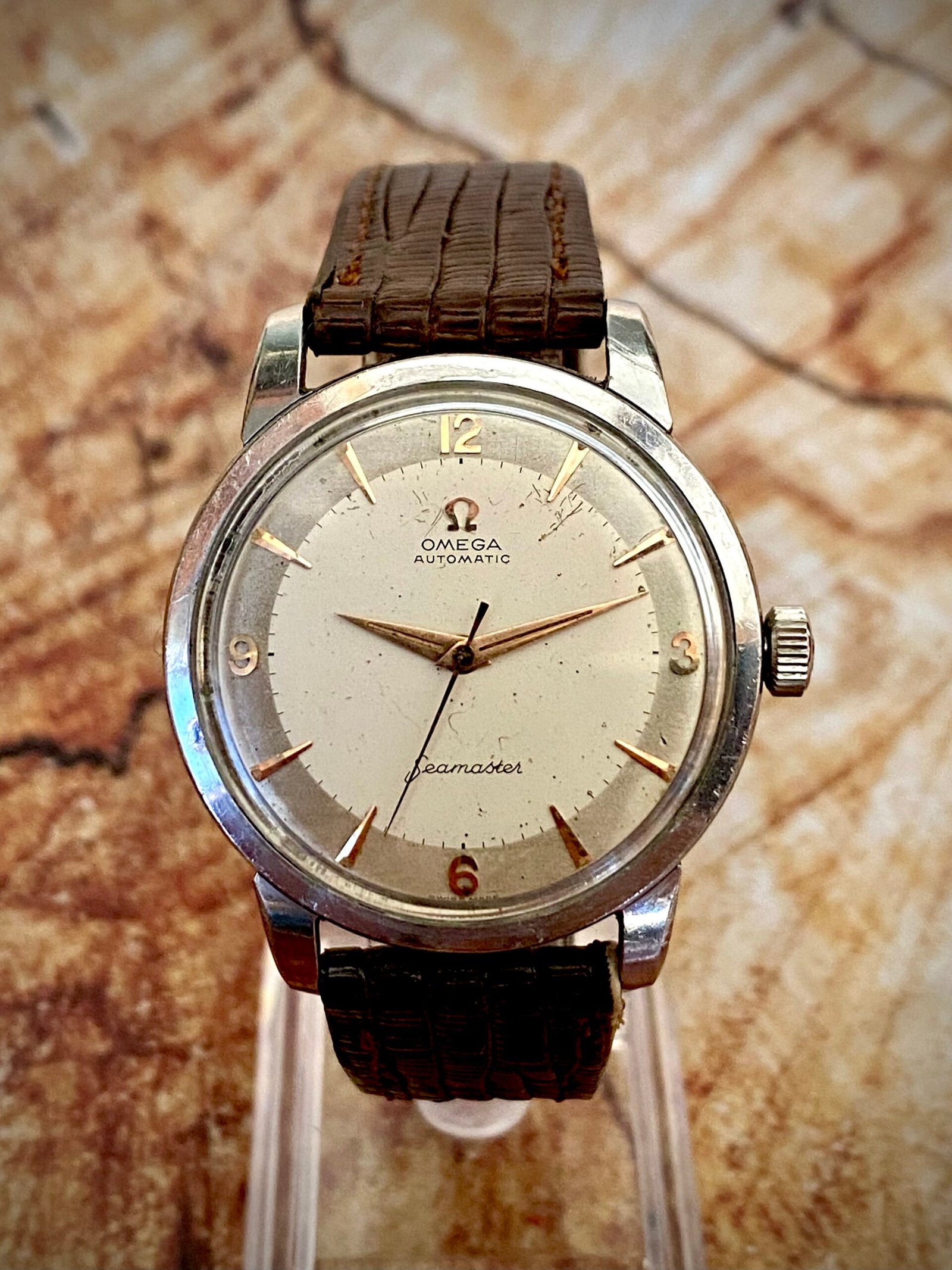 OMEGA SEAMASTER AUTOMÁTICO AÑOS 50, CAJA "JUMBO"