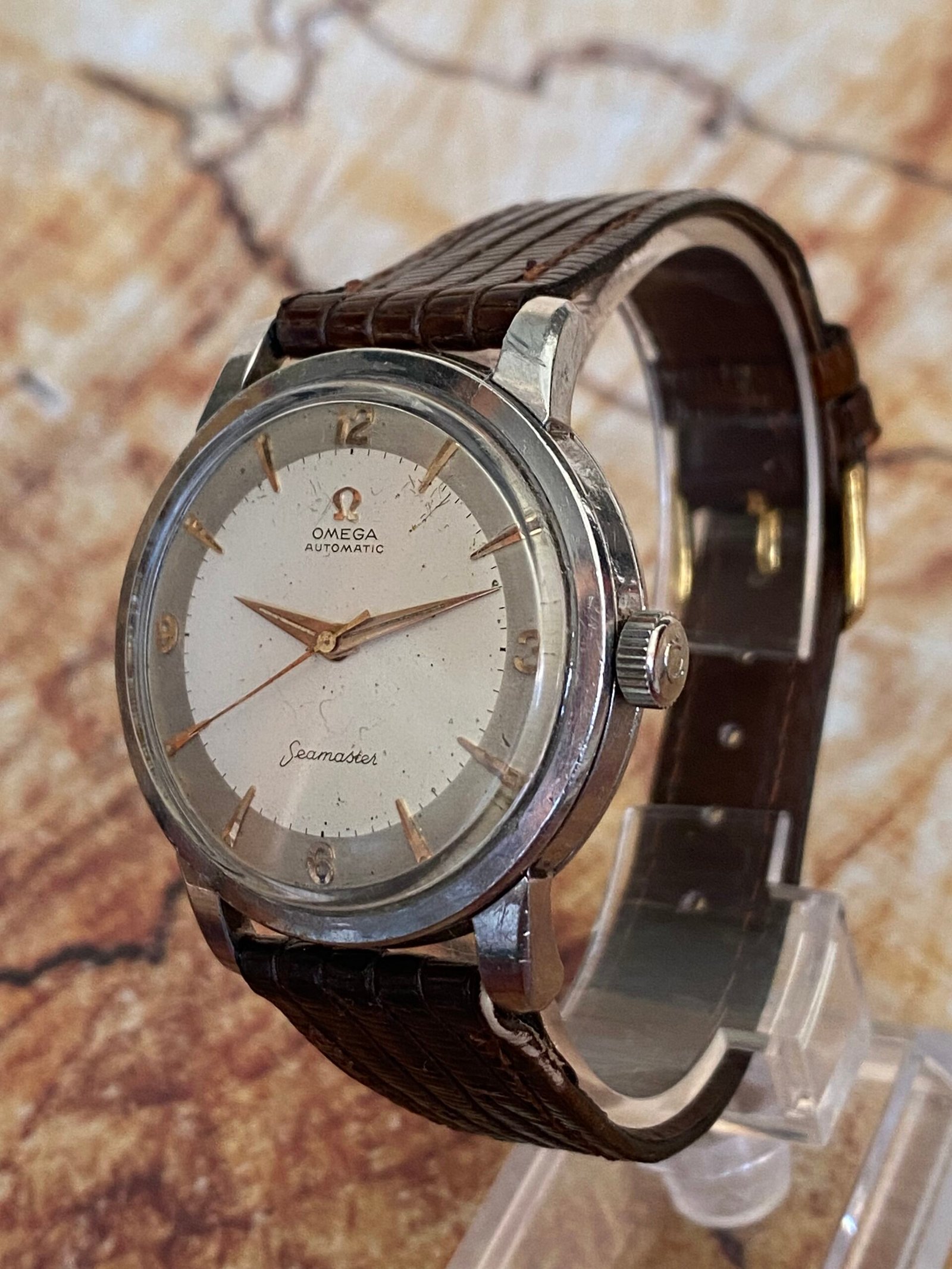 OMEGA SEAMASTER AUTOMÁTICO AÑOS 50, CAJA "JUMBO" - Imagen 2