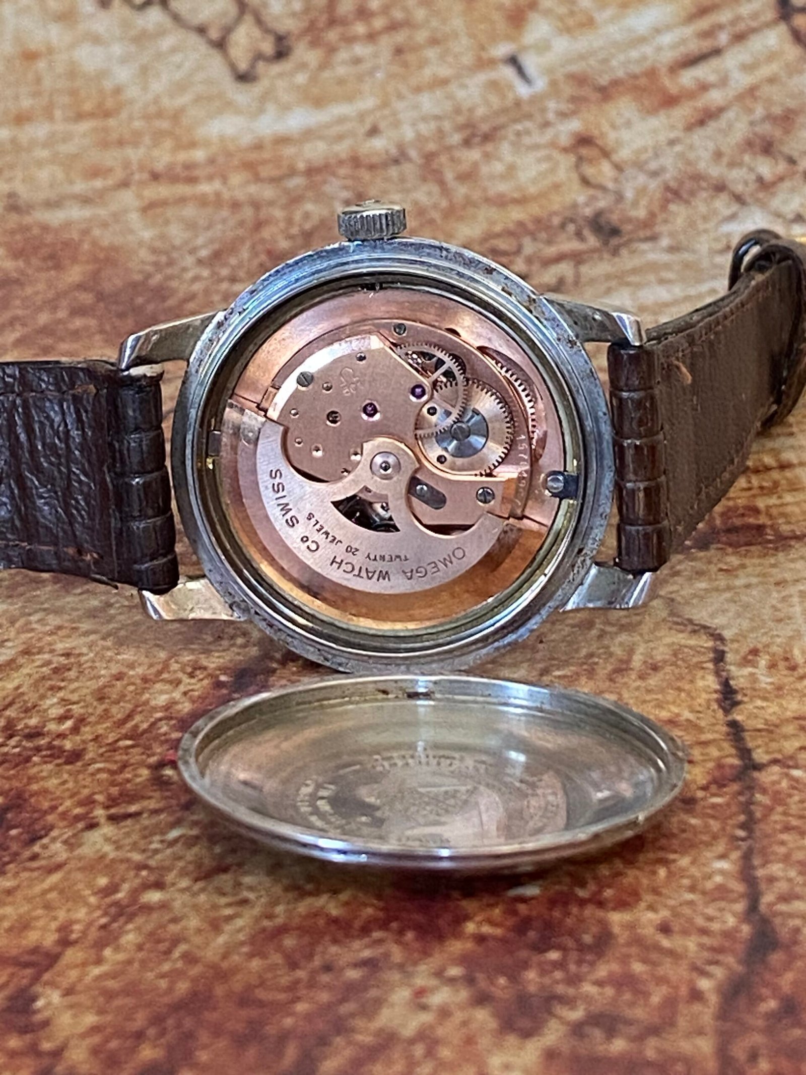 OMEGA SEAMASTER AUTOMÁTICO AÑOS 50, CAJA "JUMBO" - Imagen 4