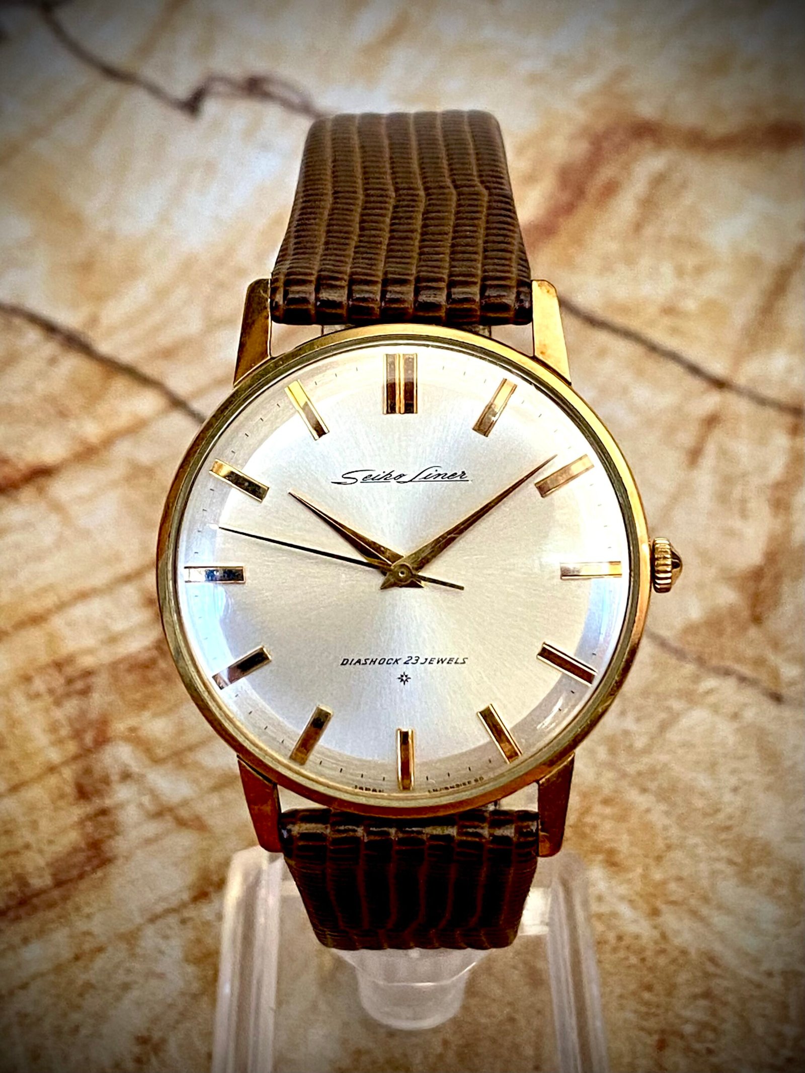 SEIKO LINER CUERDA MANUAL, ANTIGUO AÑOS 50