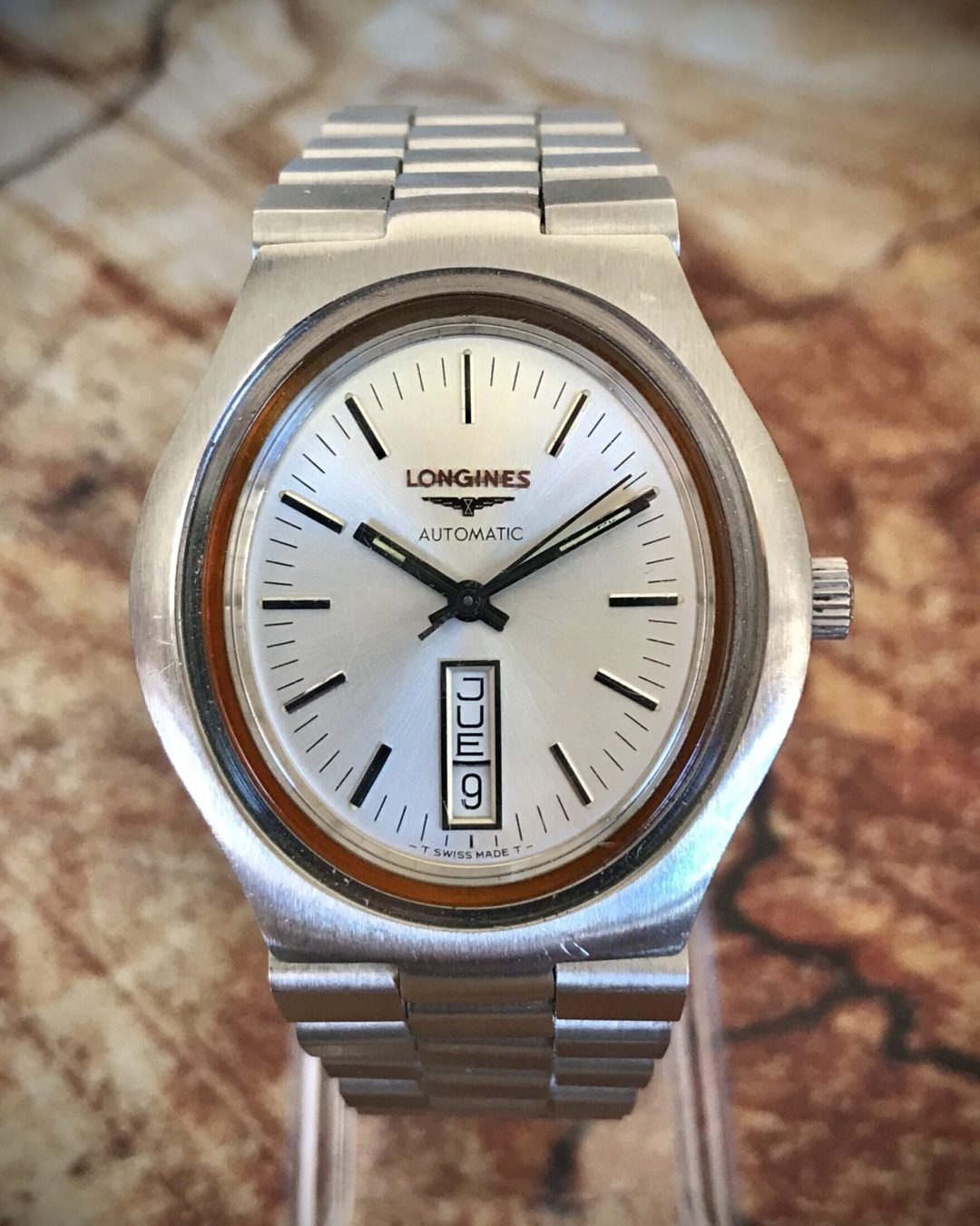 LONGINES AUTOMÁTICO, VINTAGE AÑOS 70, ACERO - TEMPPUS: