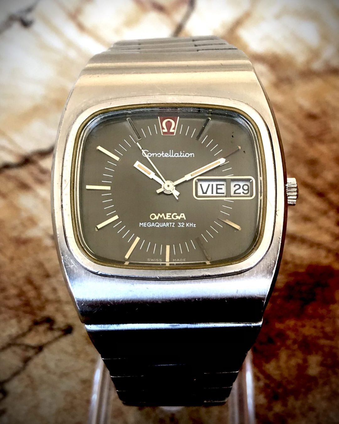 OMEGA CONSTELLATION MEGAQUARTZ 32 KHz, VINTAGE - TEMPPUS: