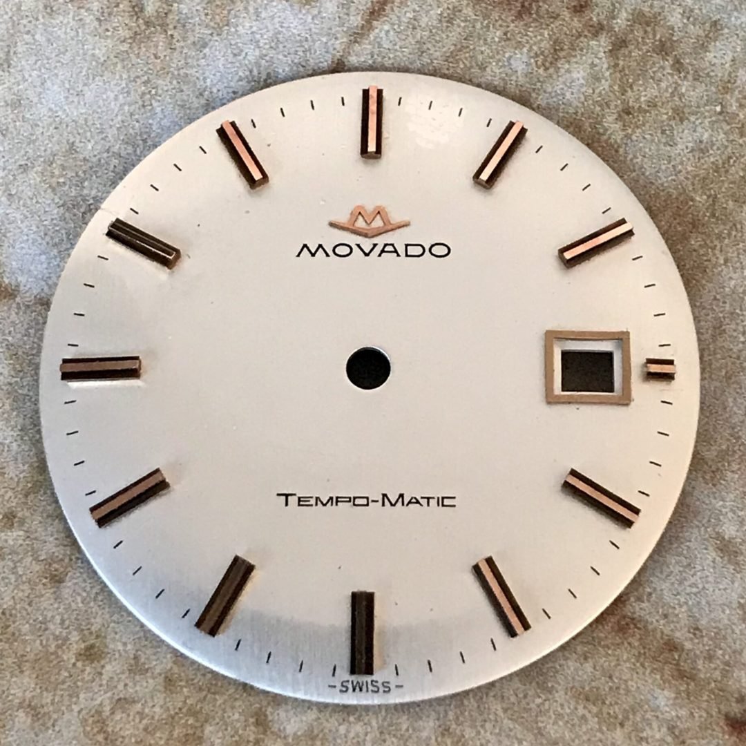 Esfera reloj Movado, Original Vintage, Relojes antiguos