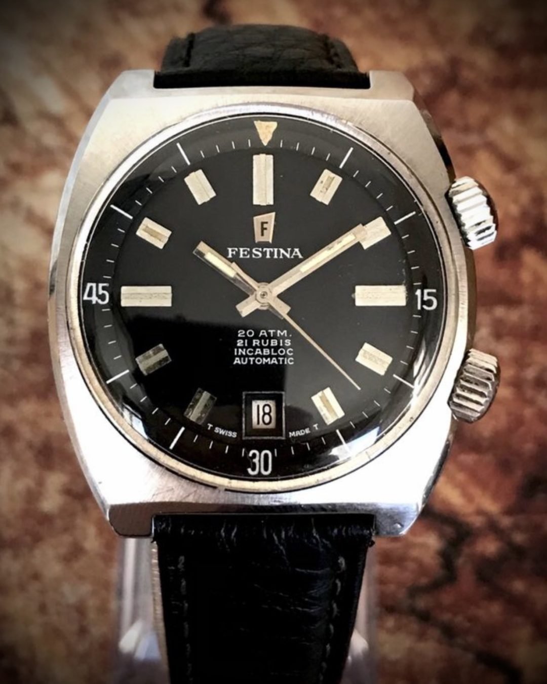 FESTINA SUPER COMPRESSOR, VINTAGE AUTOMÁTICO - TEMPPUS: