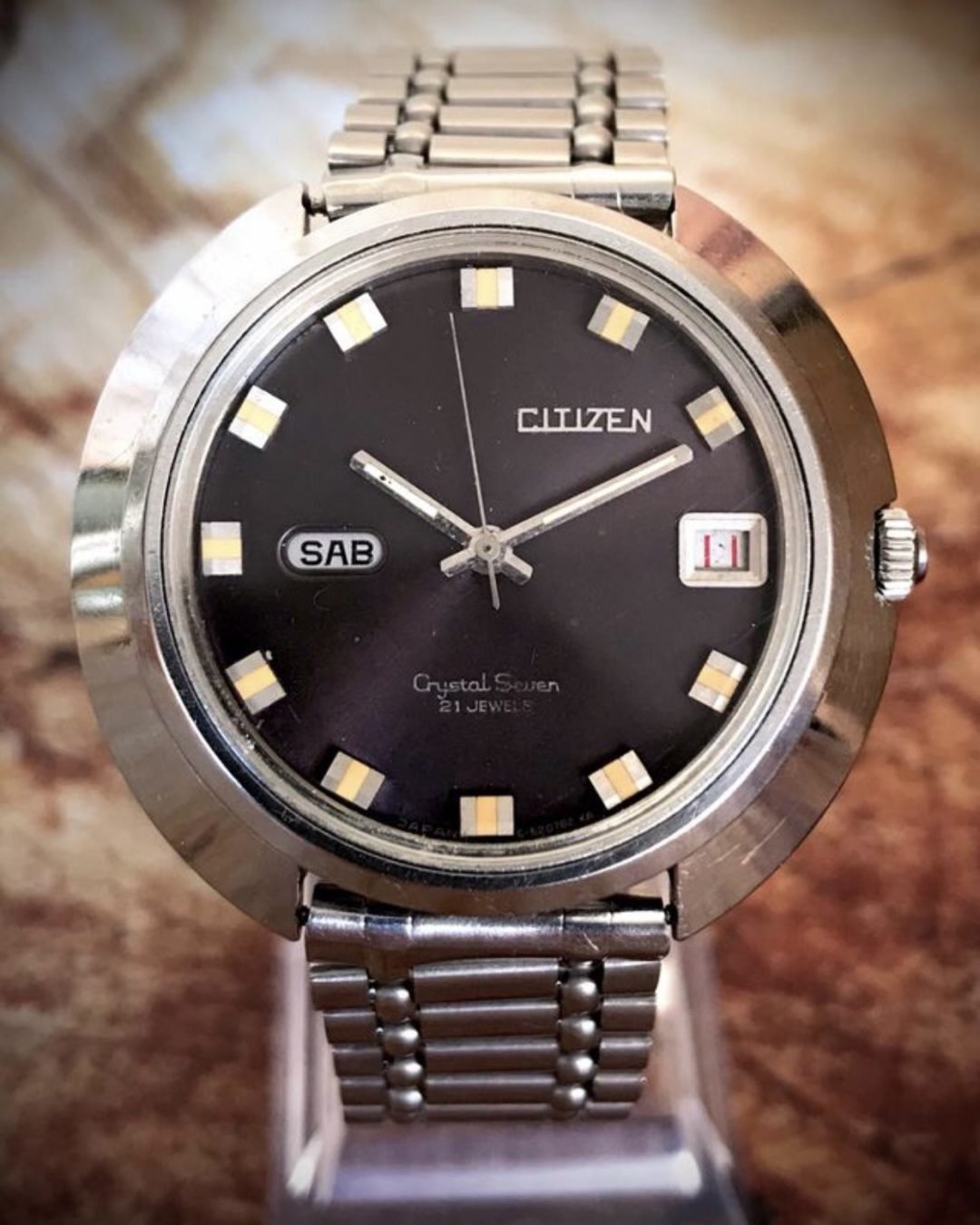 CITIZEN CRYSTAL SEVEN AUTOMÁTICO, VINTAGE AÑO 1968 - TEMPPUS: