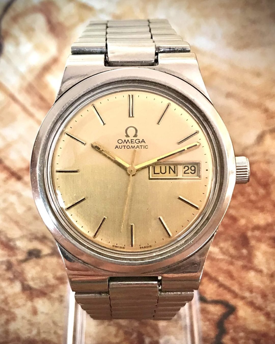 OMEGA GENÈVE AUTOMÁTICO, VINTAGE AÑO 1973 - TEMPPUS: