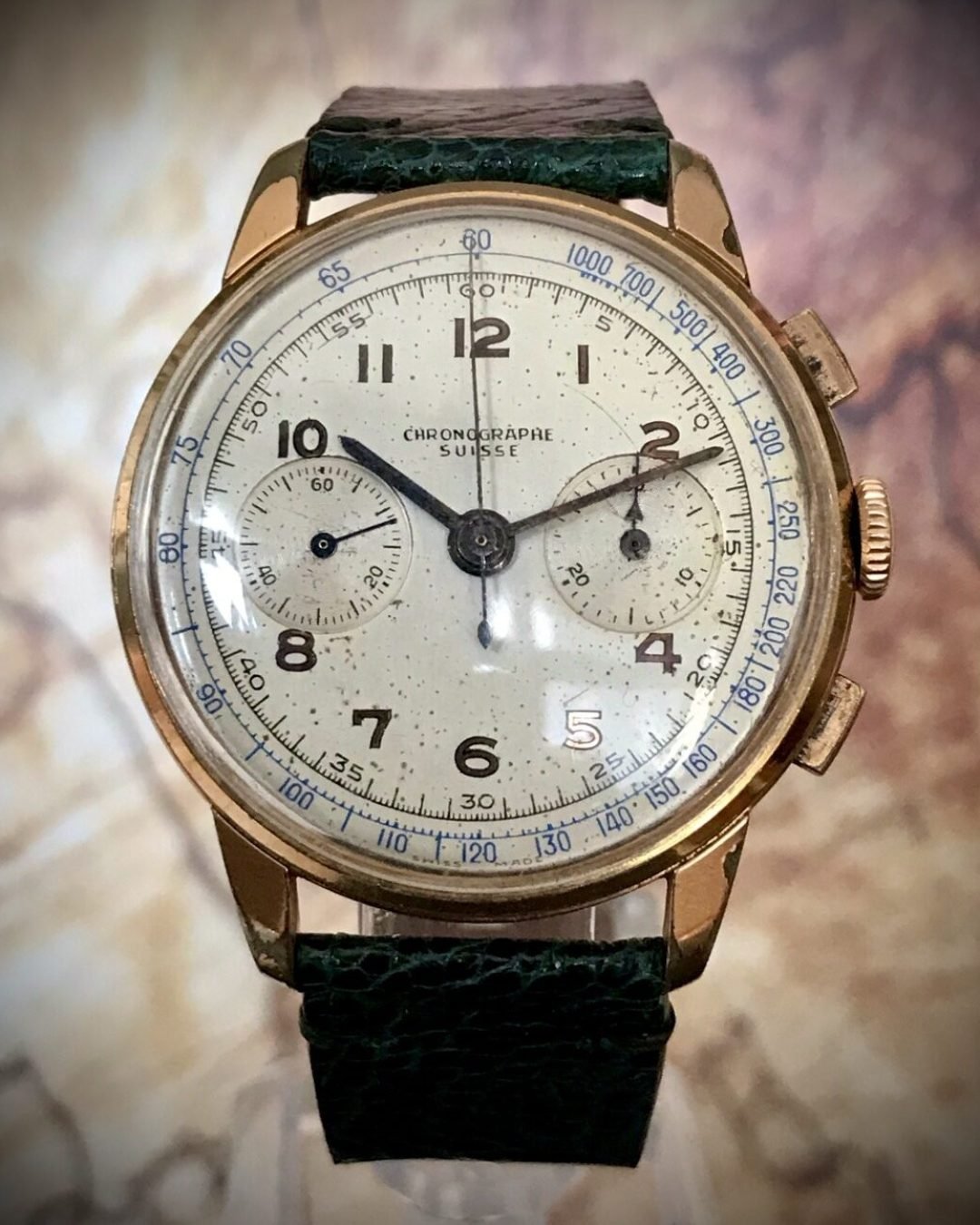 CHRONOGRAPHE SUISSE, ANTIGUO AÑOS 50 - TEMPPUS: