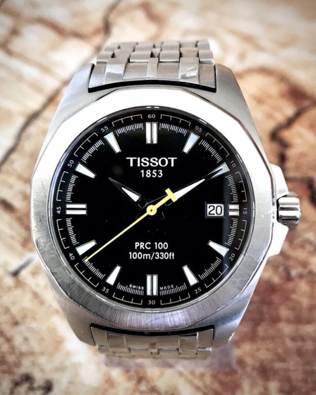 TISSOT 1853 "PRC 100", DIVER AUTOMÁTICO 100 mt - TEMPPUS: