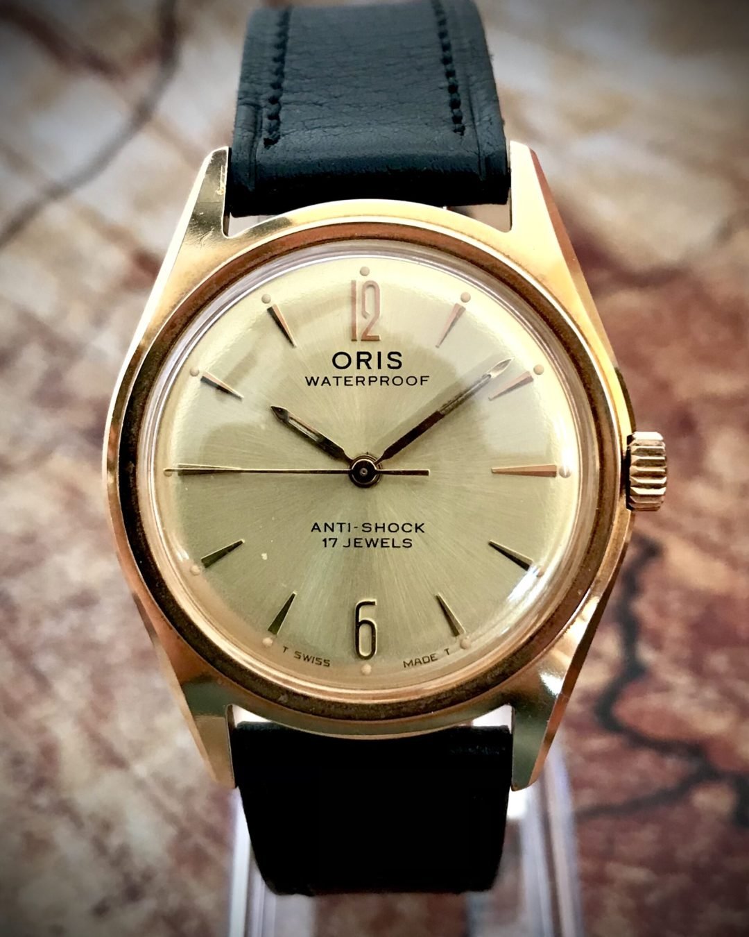 ORIS, ANTIGUO AÑOS 50, CUERDA MANUAL - TEMPPUS: