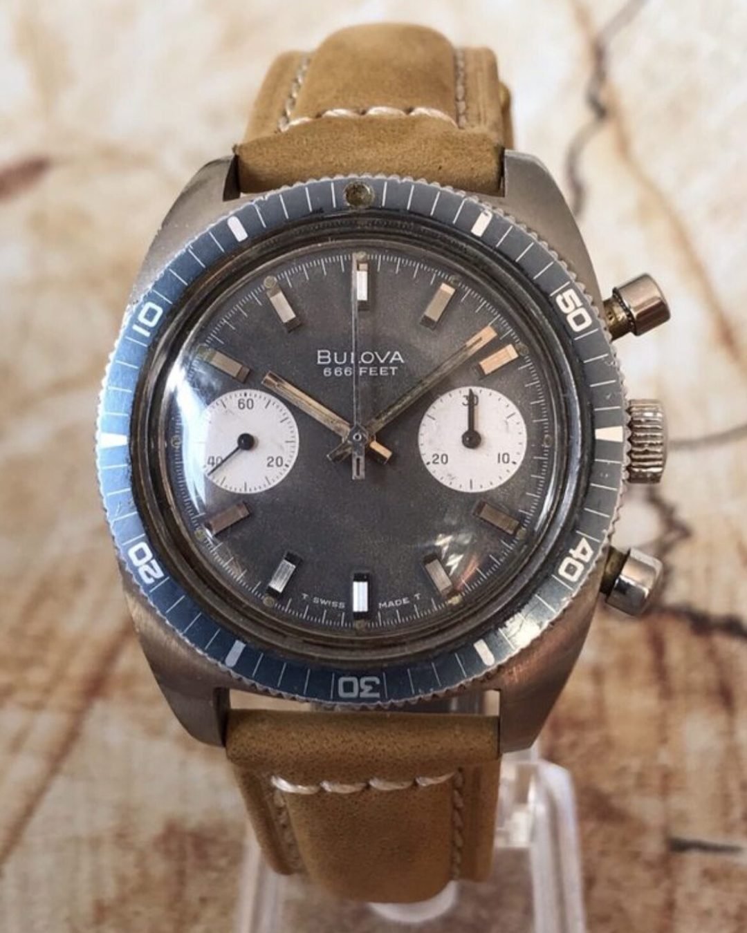 BULOVA CRONÓGRAFO 660 FEET, CALIBRE VALJOUX 7733 - TEMPPUS: