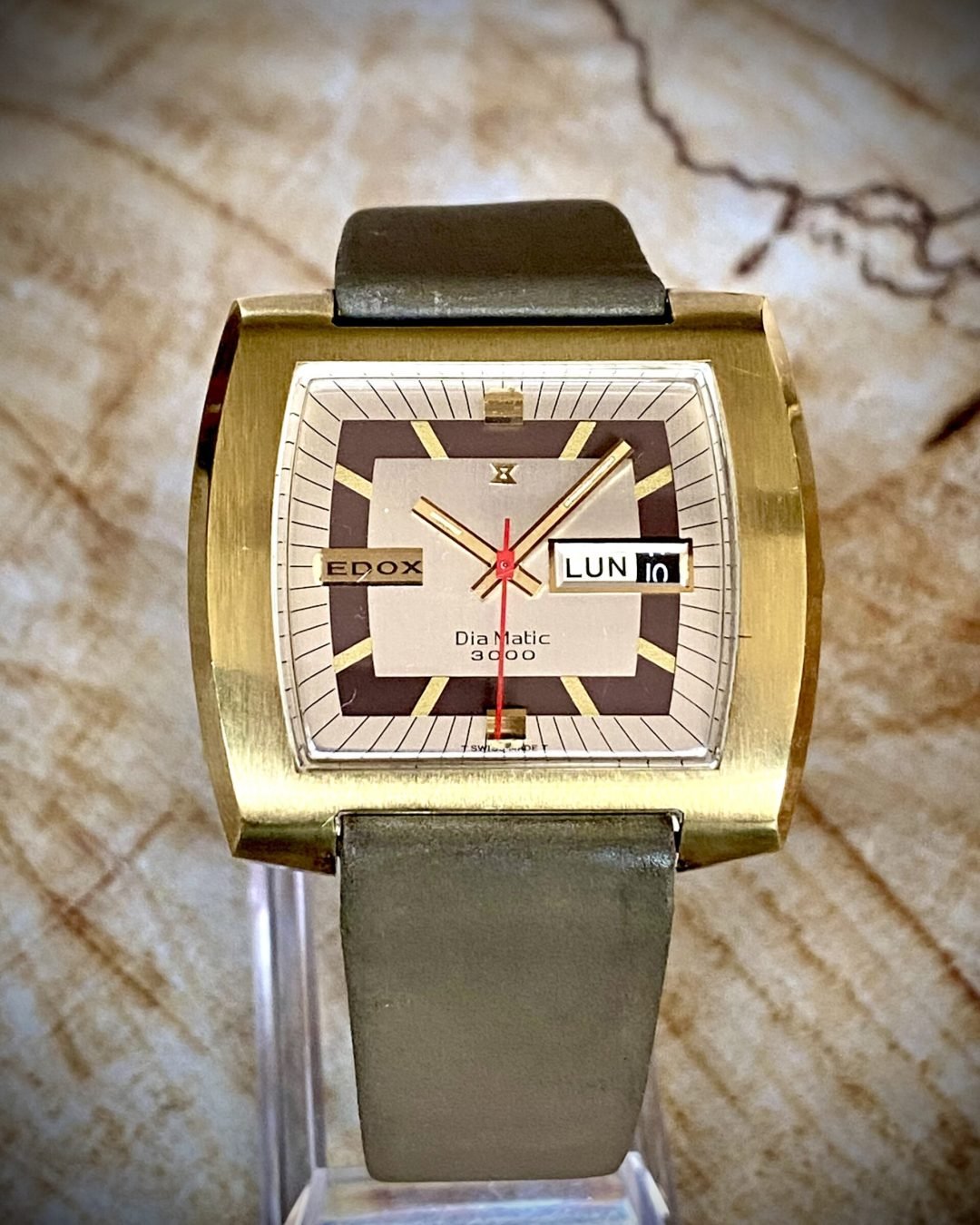 EDOX DIA MATIC 3000 AUTOMÁTICO, VINTAGE 60s - TEMPPUS: