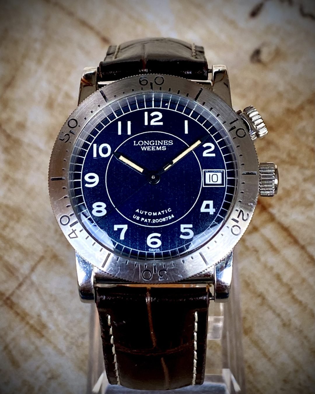 LONGINES WEEMS AUTOMÁTICO, DOBLE CORONA - TEMPPUS: