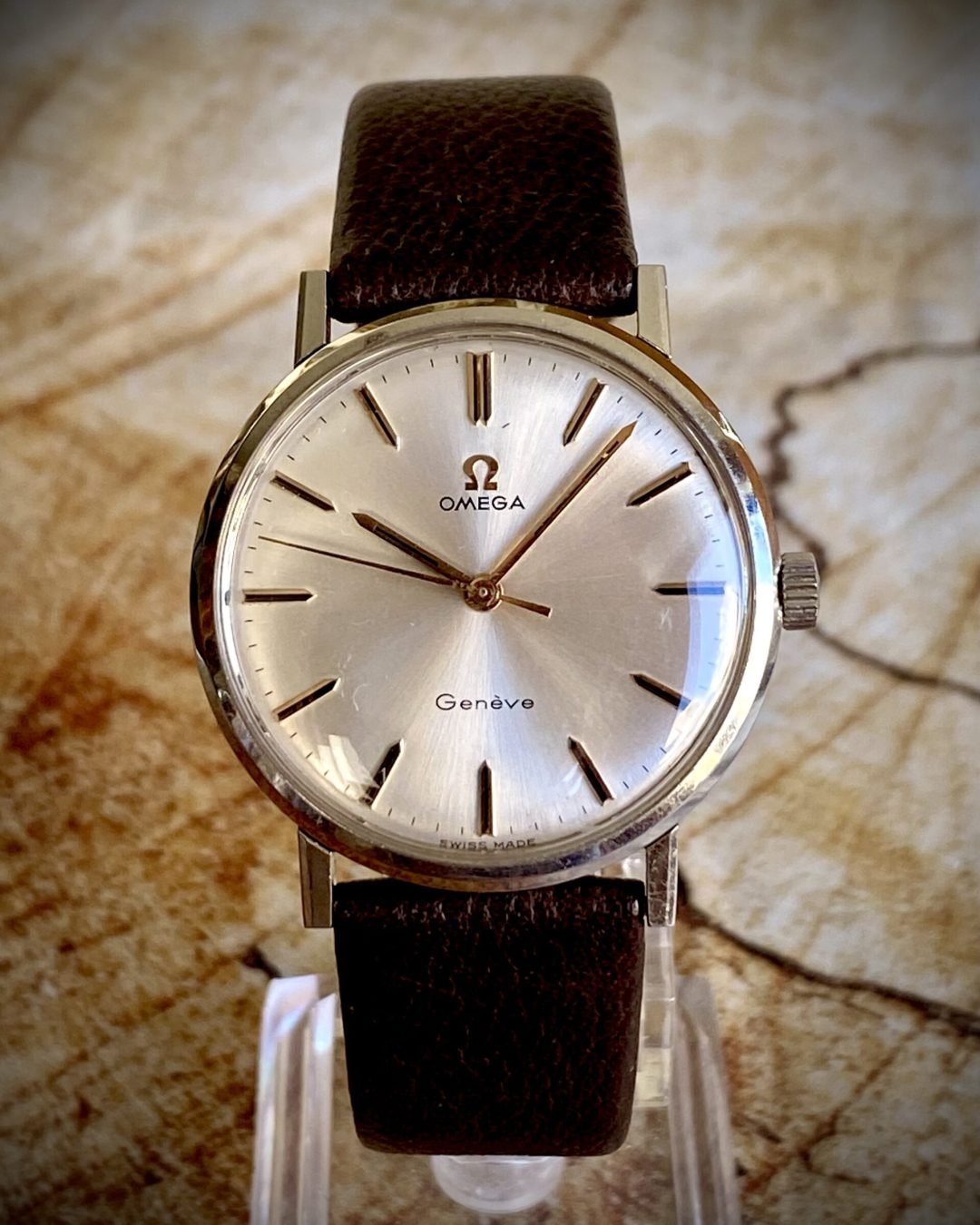 OMEGA GENEVE AÑO 1968, CUERDA MANUAL CALIBRE 601 - TEMPPUS:
