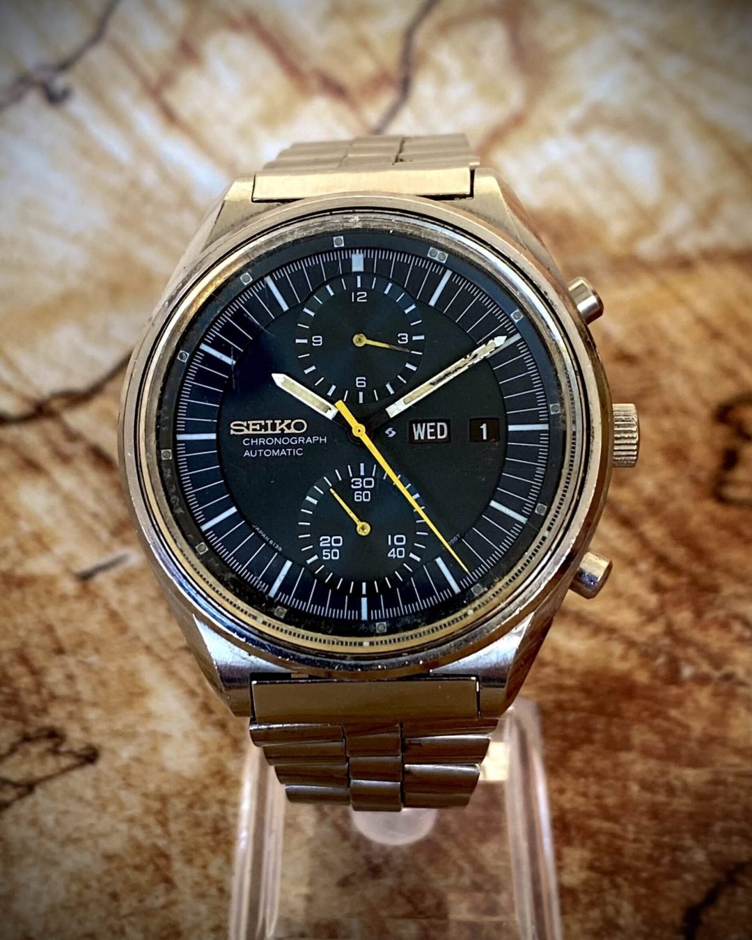 SEIKO 6138-3005 CHRONÓGRAFO AUTOMÁTICO, 1973 - TEMPPUS: